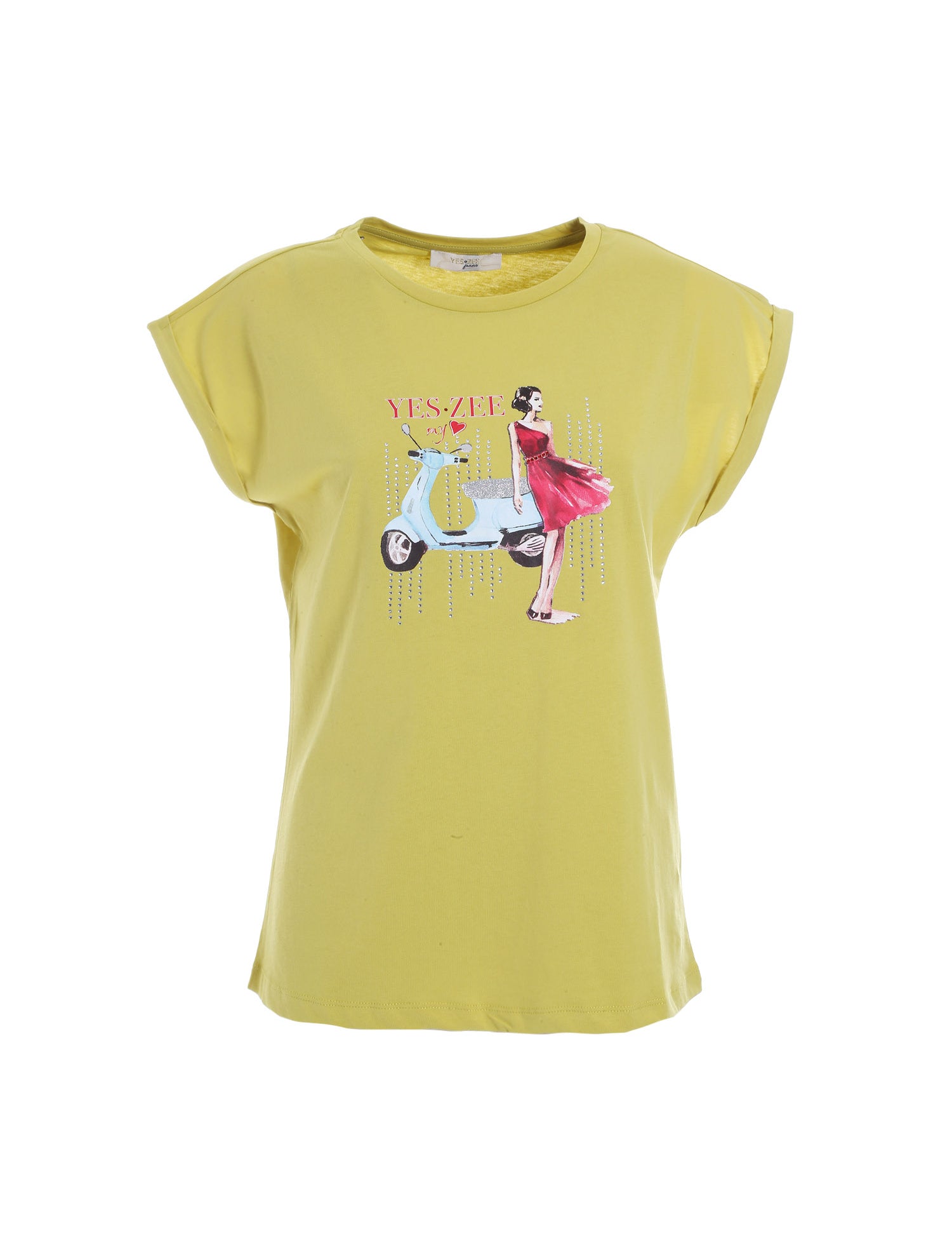 T-shirt Verde Yes-zee