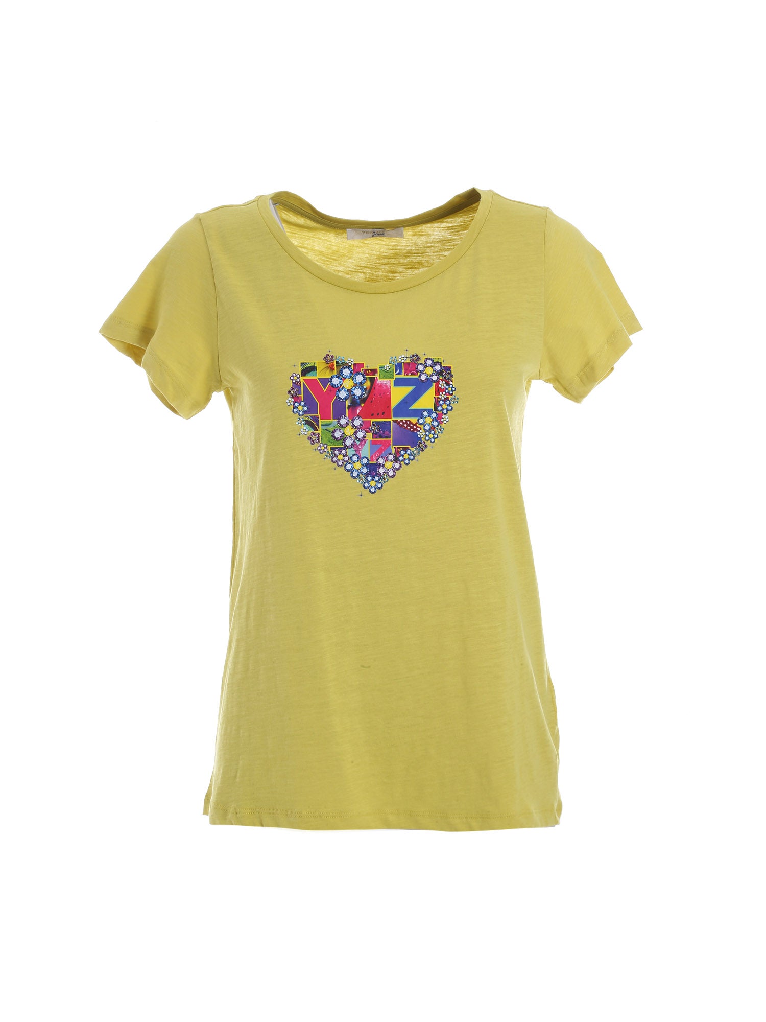 T-shirt Giallo Yes-zee