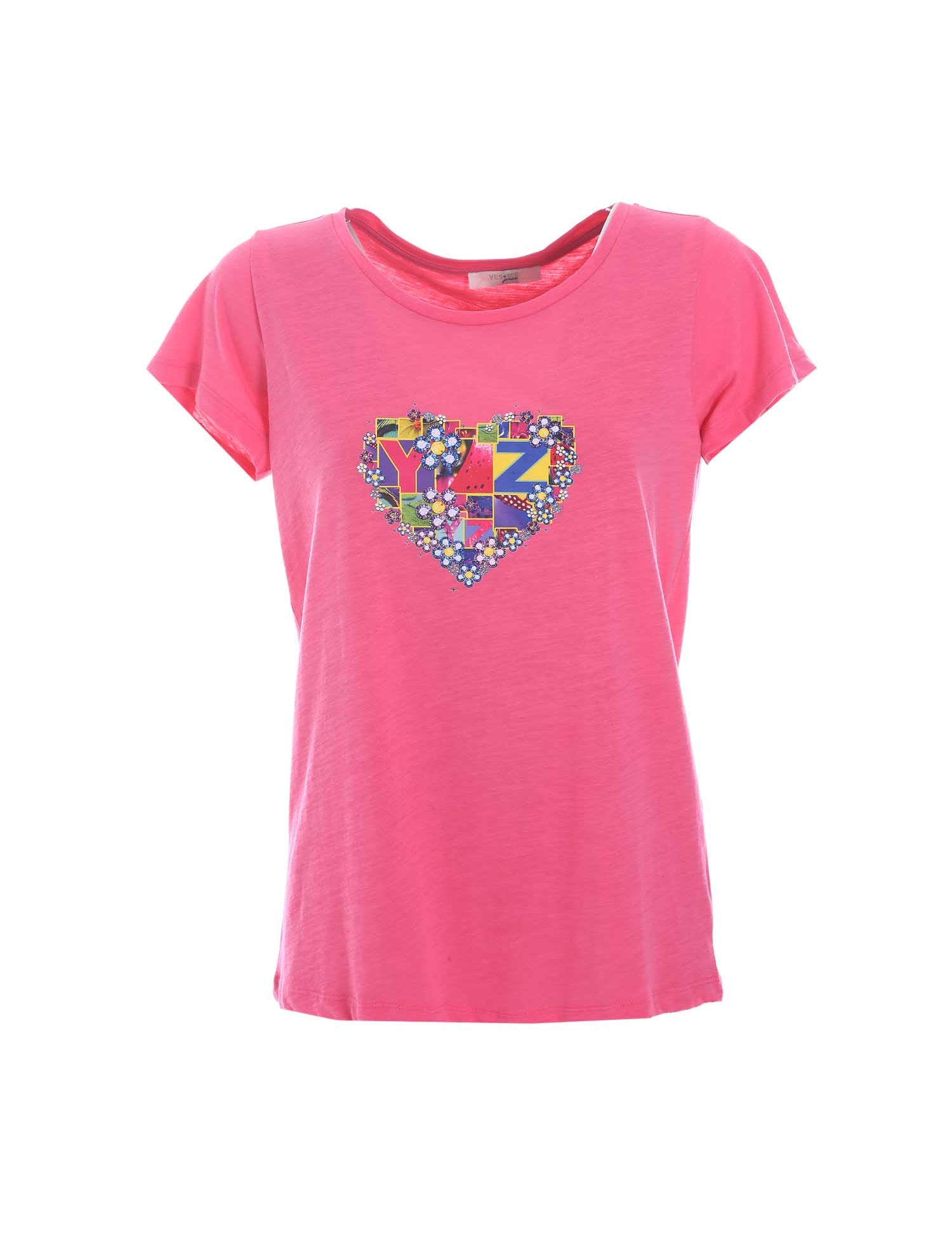 T-shirt Fucsia Yes-zee