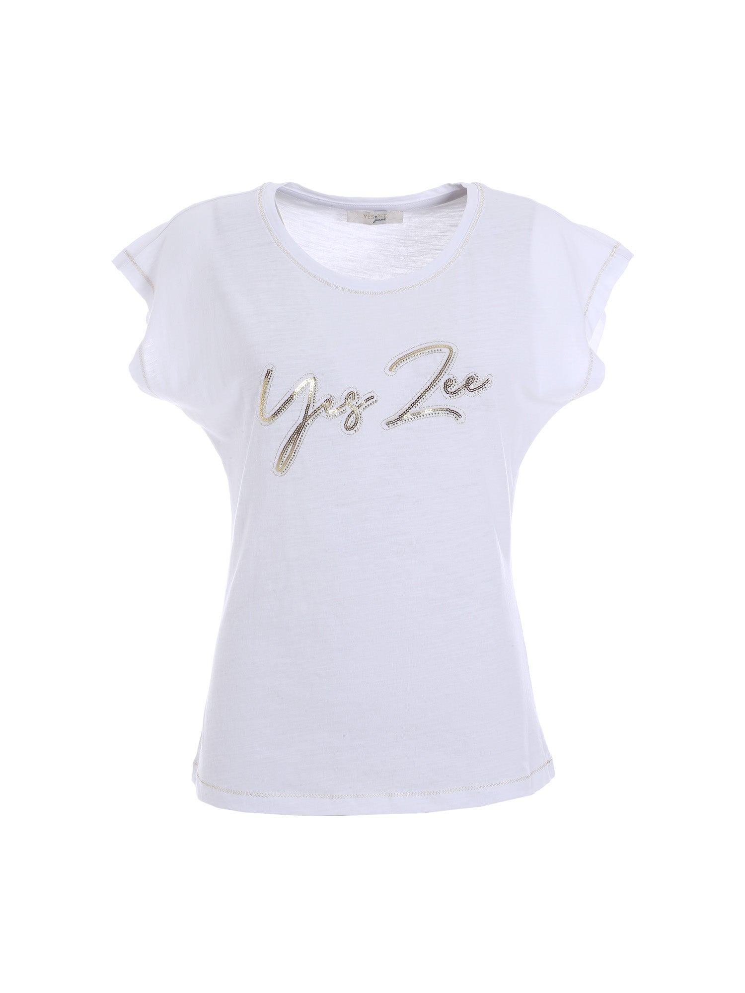 T-shirt Bianco Yes-zee