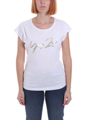 T-shirt Bianco Yes-zee