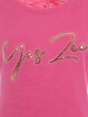 T-shirt Rosa Yes-zee