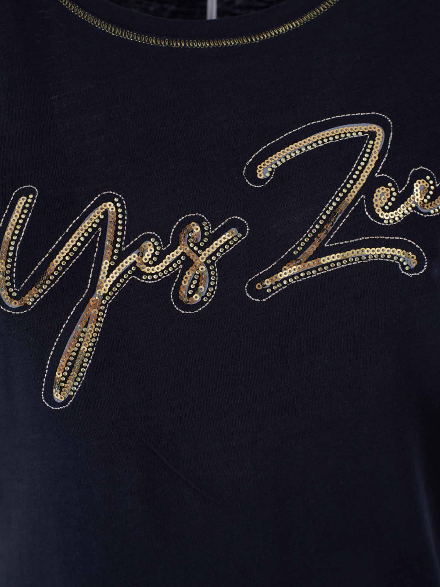 T-shirt Nero Yes-zee