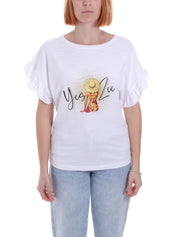T-shirt Bianco Yes-zee