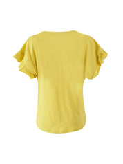 T-shirt Giallo Yes-zee