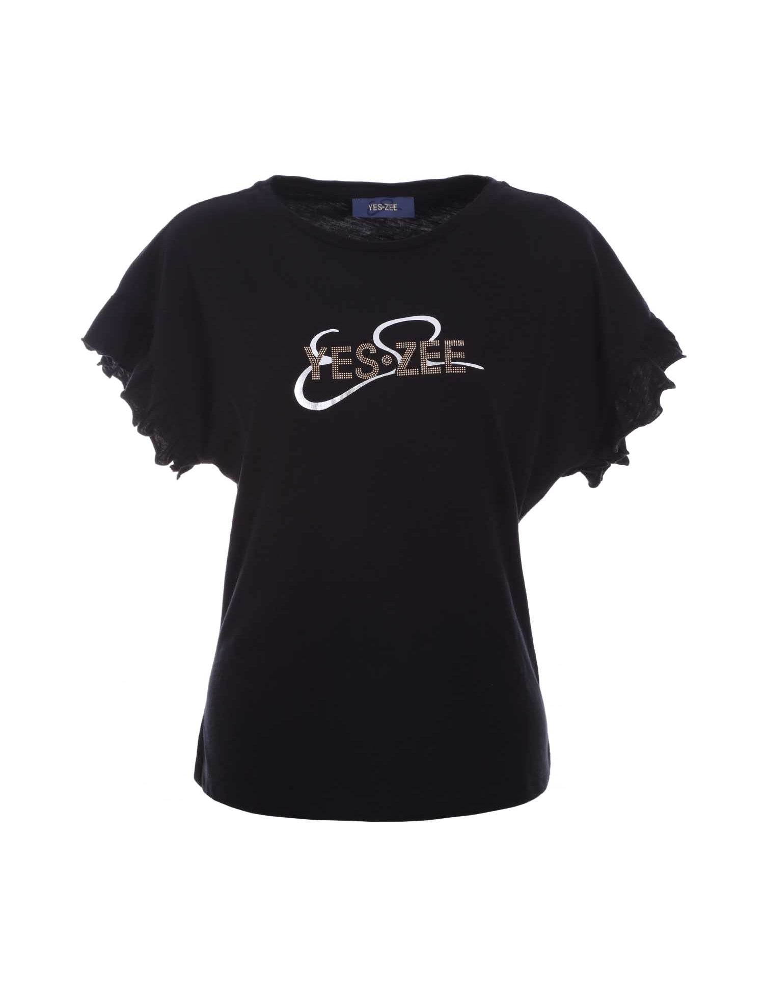 T-shirt Nero Yes-zee