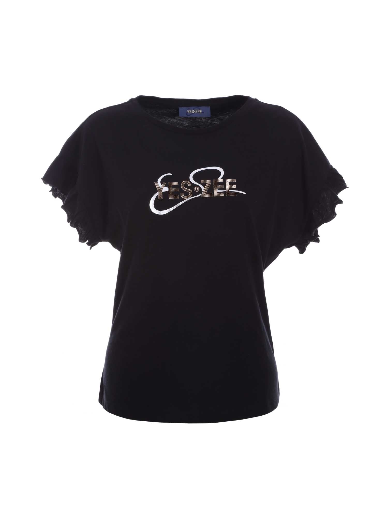 T-shirt Nero Yes-zee