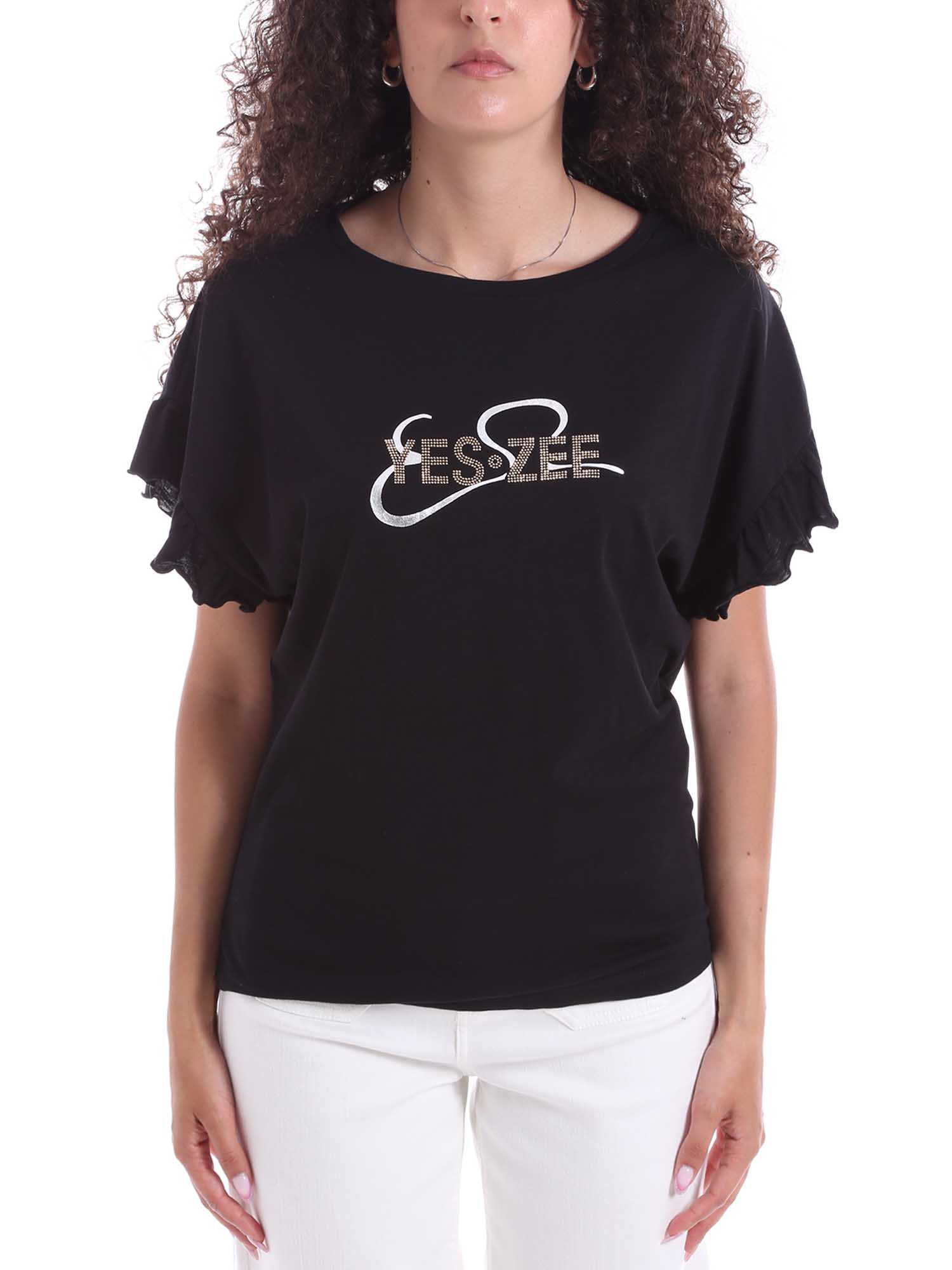 T-shirt Nero Yes-zee