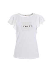 T-shirt Bianco Yes-zee