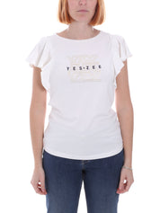 T-shirt Bianco Yes-zee
