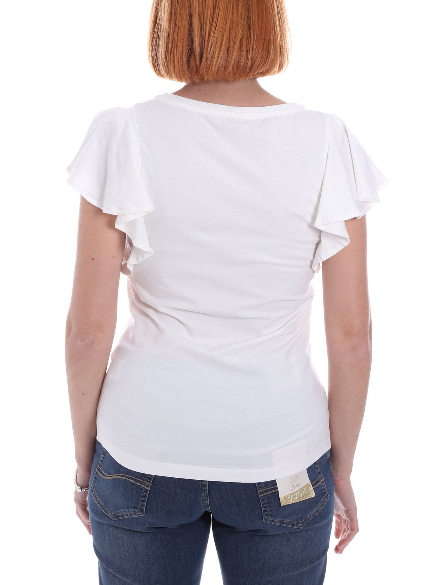 T-shirt Bianco Yes-zee