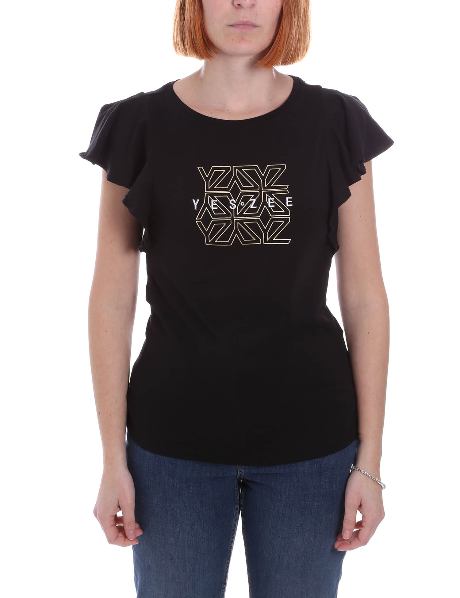 T-shirt Nero Yes-zee