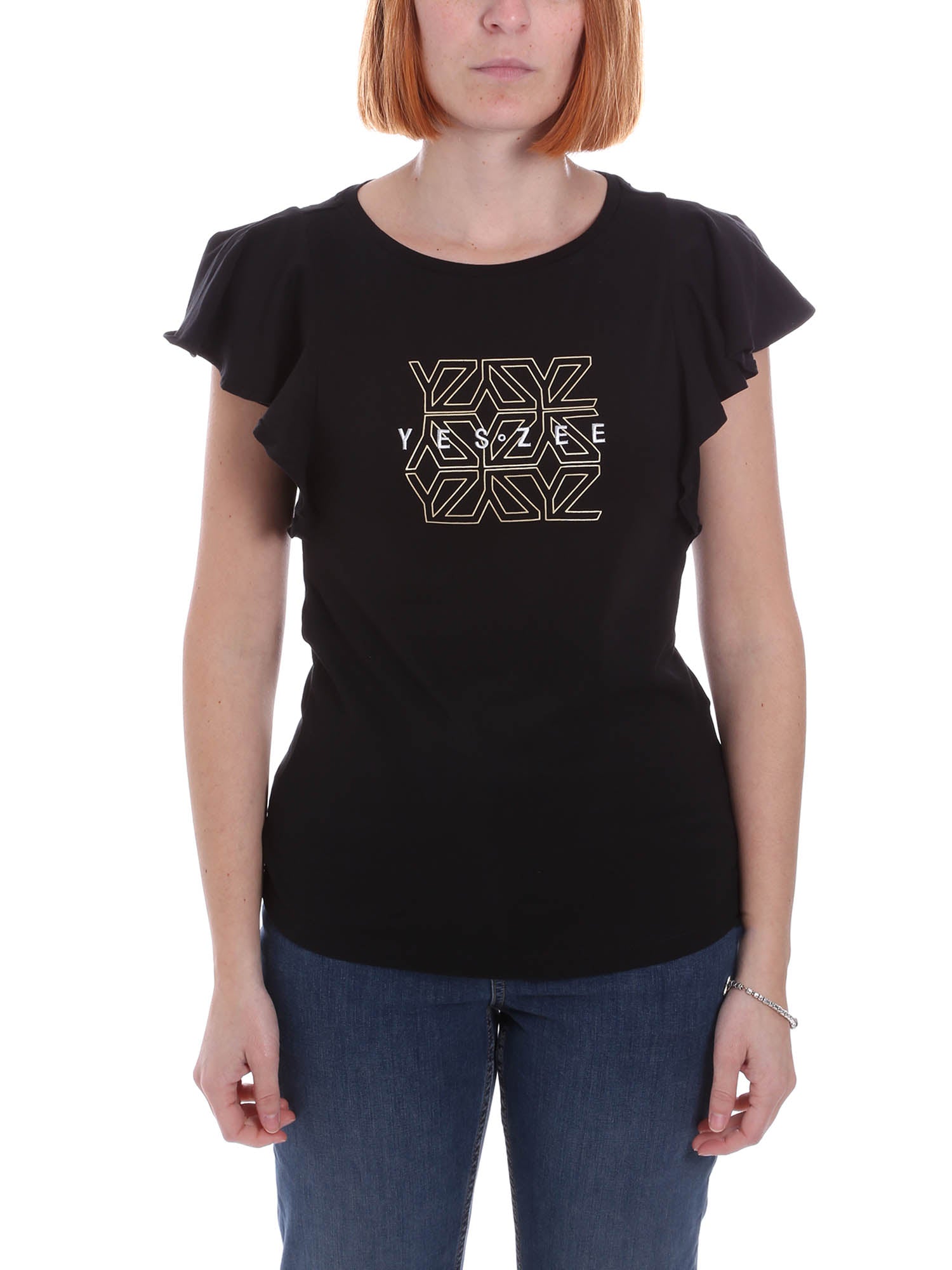 T-shirt Nero Yes-zee