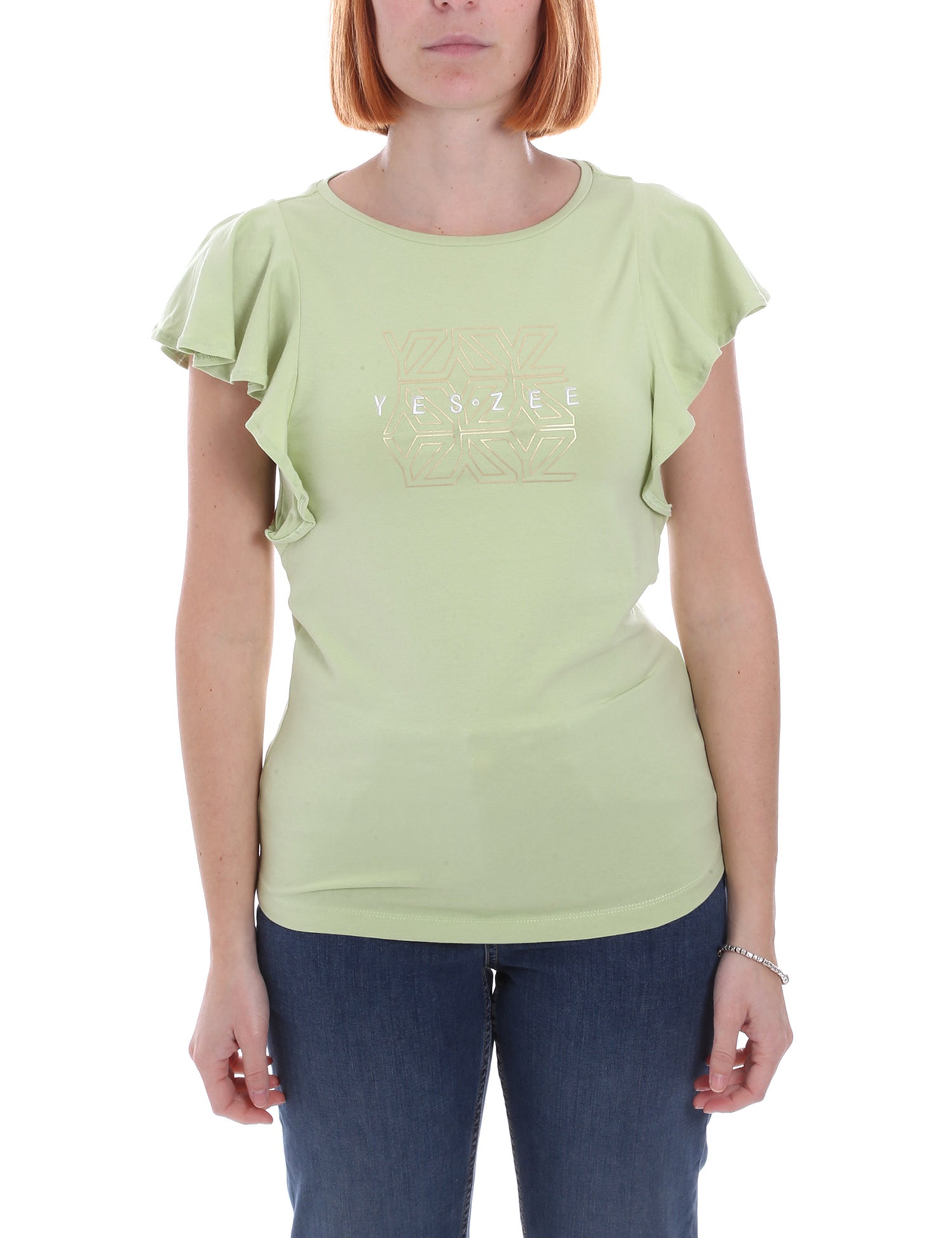 T-shirt Verde Yes-zee