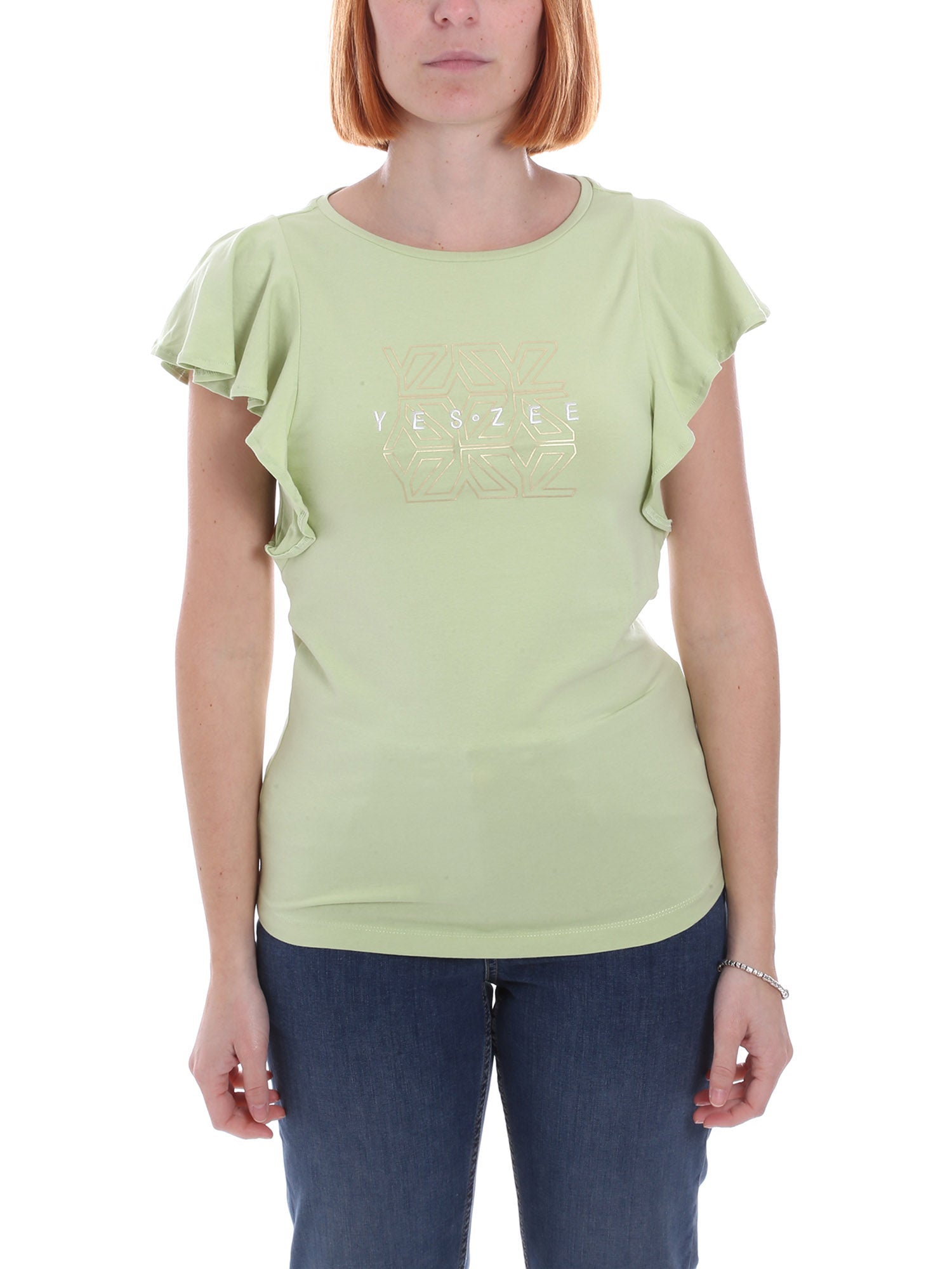 T-shirt Verde Yes-zee
