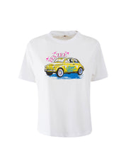 T-shirt Bianco Yes-zee
