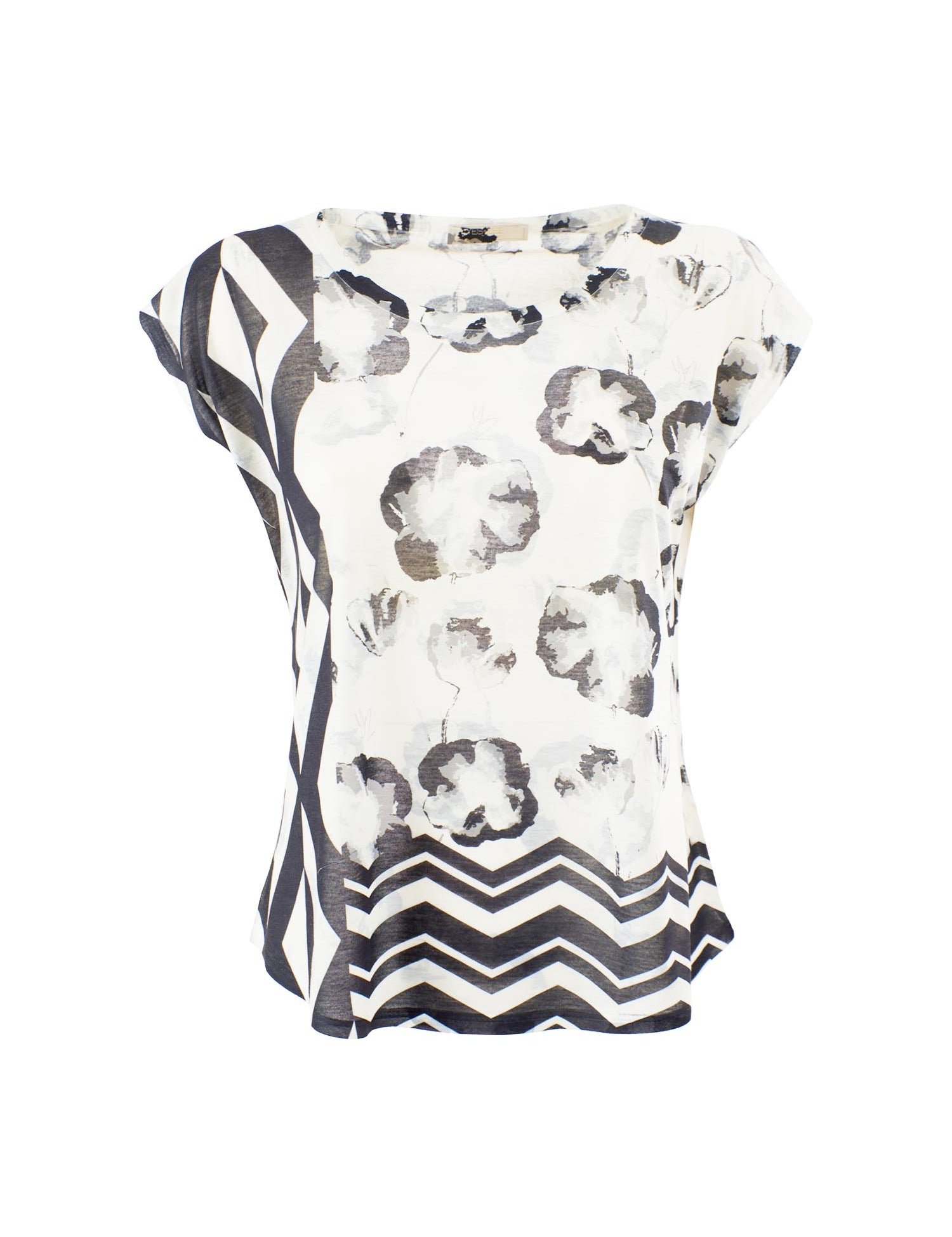 T-shirt Bianco Yes-zee