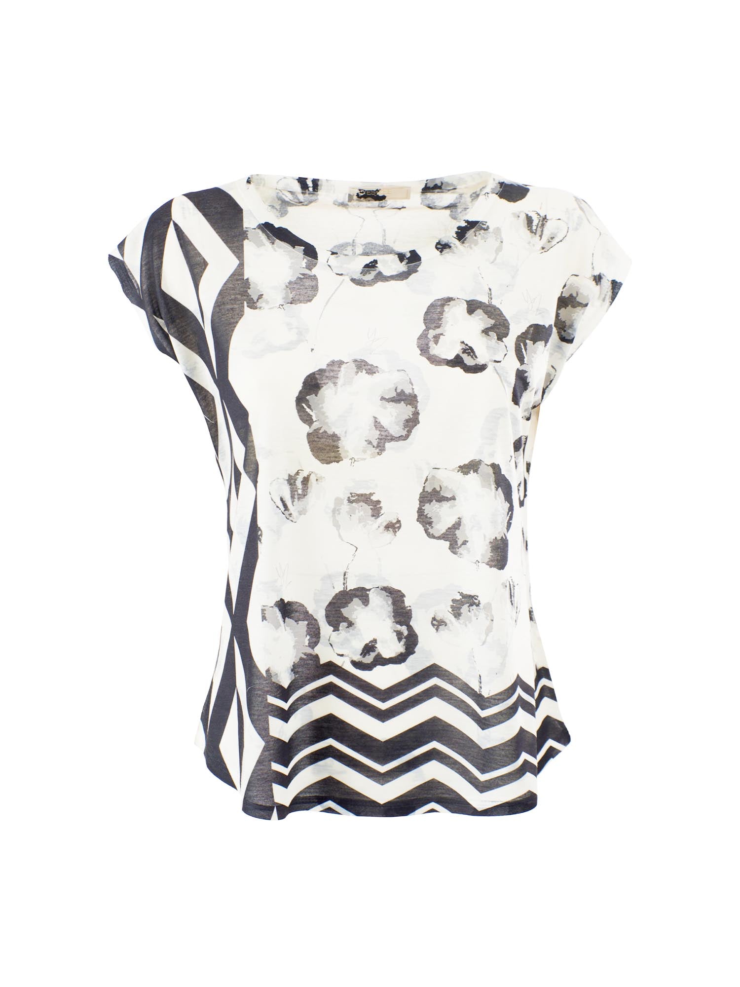 T-shirt Bianco Yes-zee