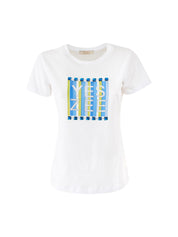 T-shirt Bianco Yes-zee