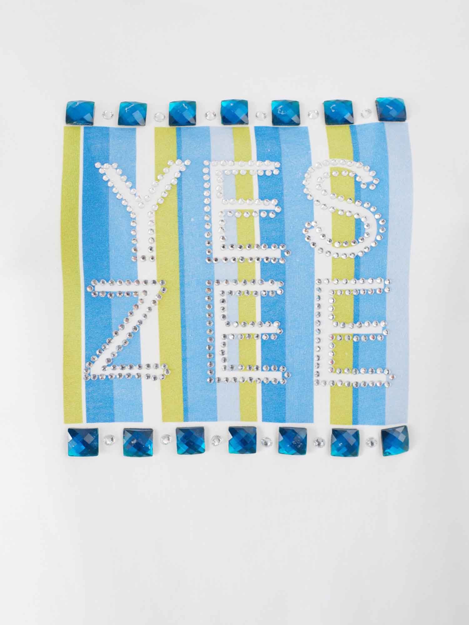 T-shirt Bianco Yes-zee