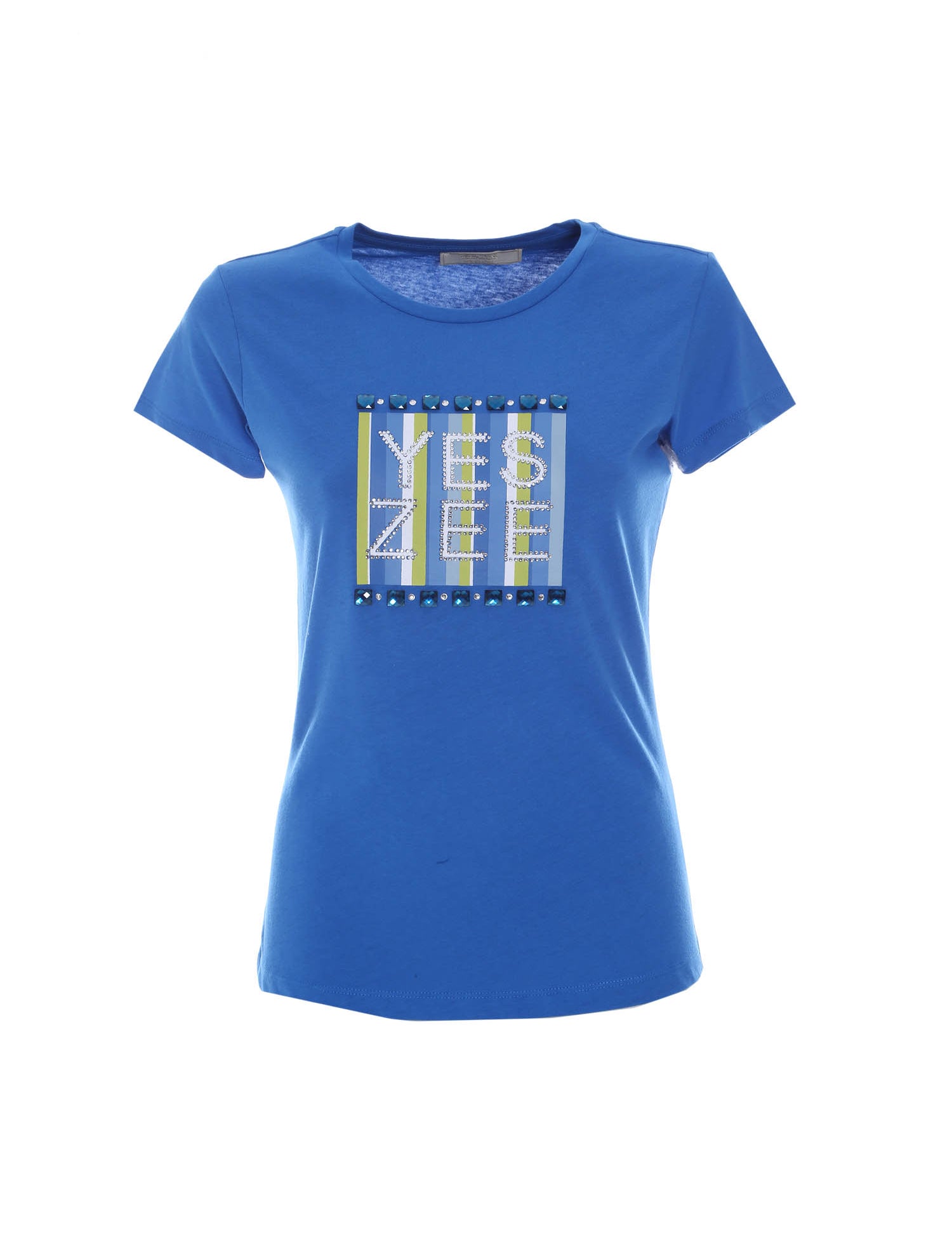 T-shirt Blu Yes-zee