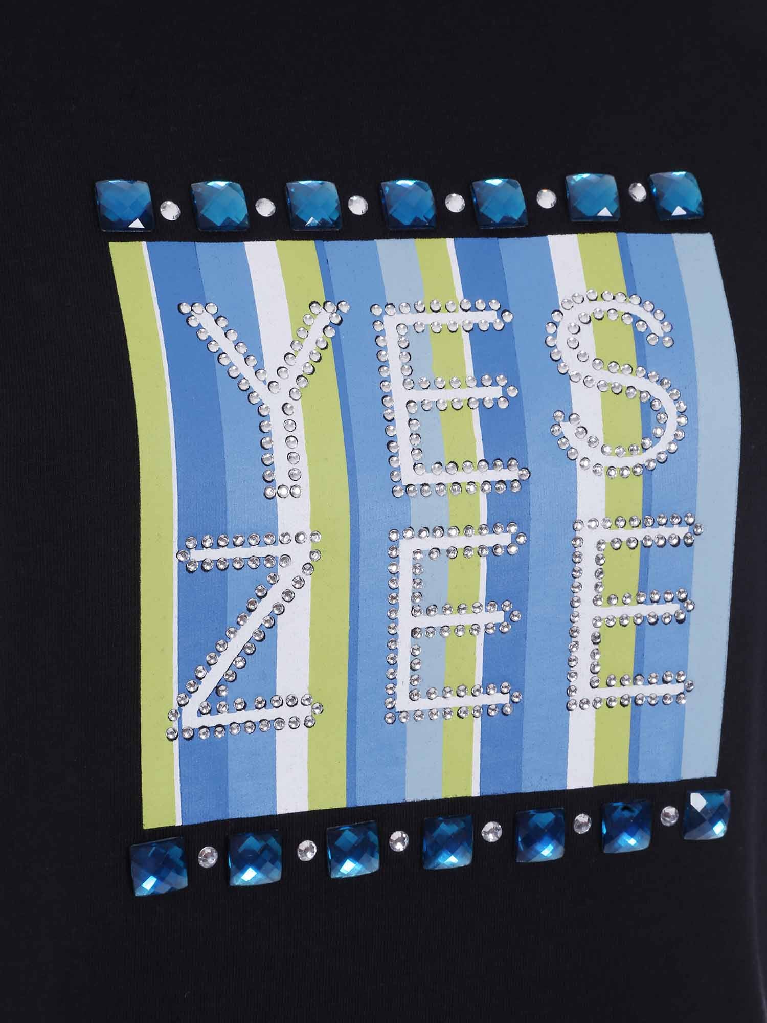 T-shirt Nero Yes-zee