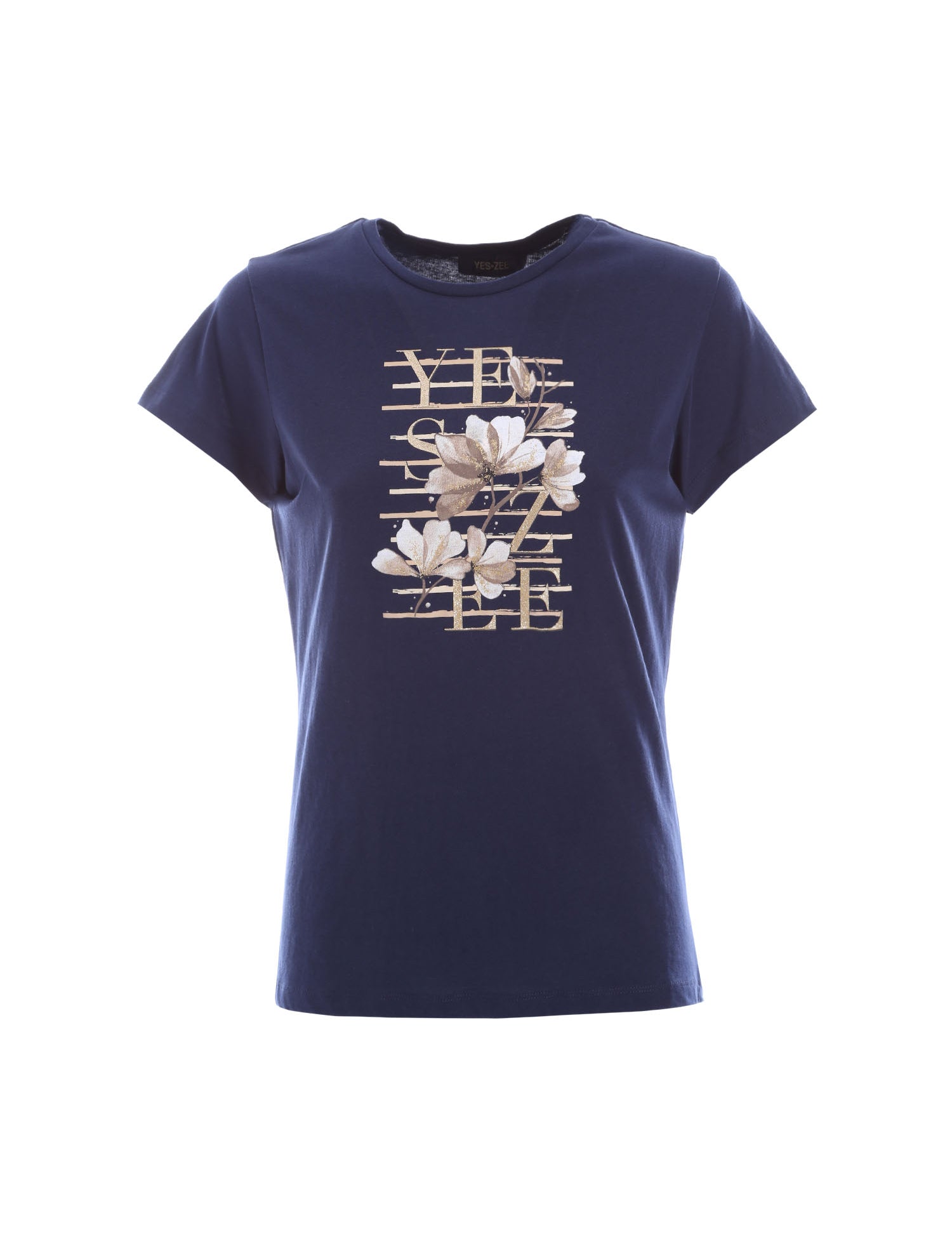 T-shirt Blu Yes-zee