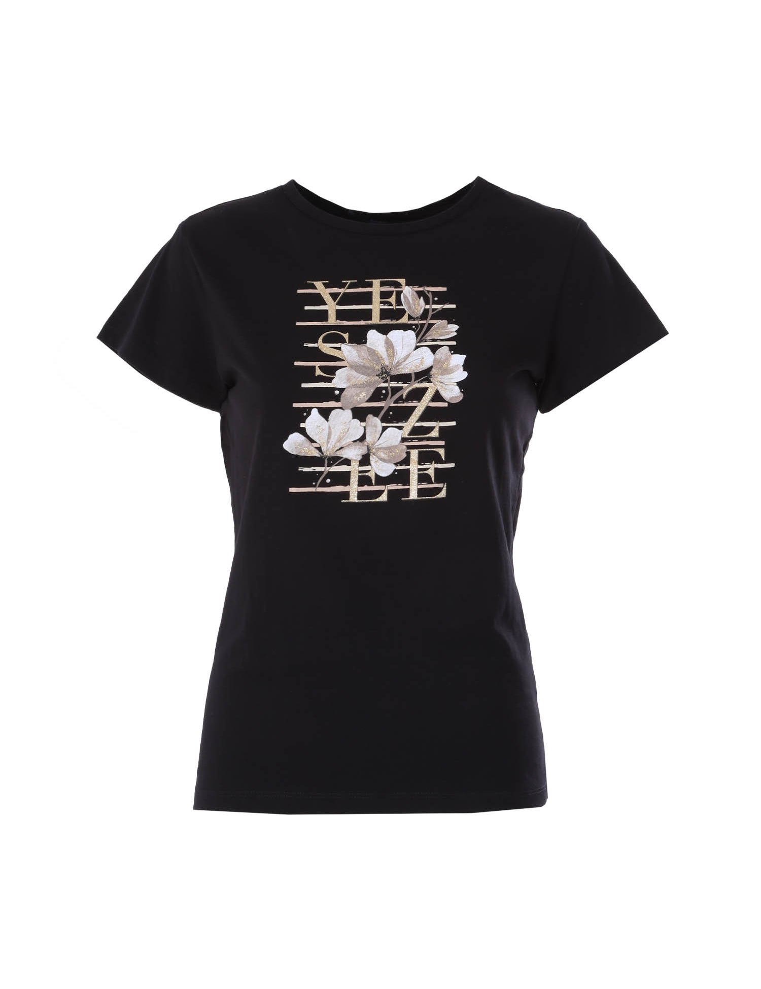 T-shirt Nero Yes-zee