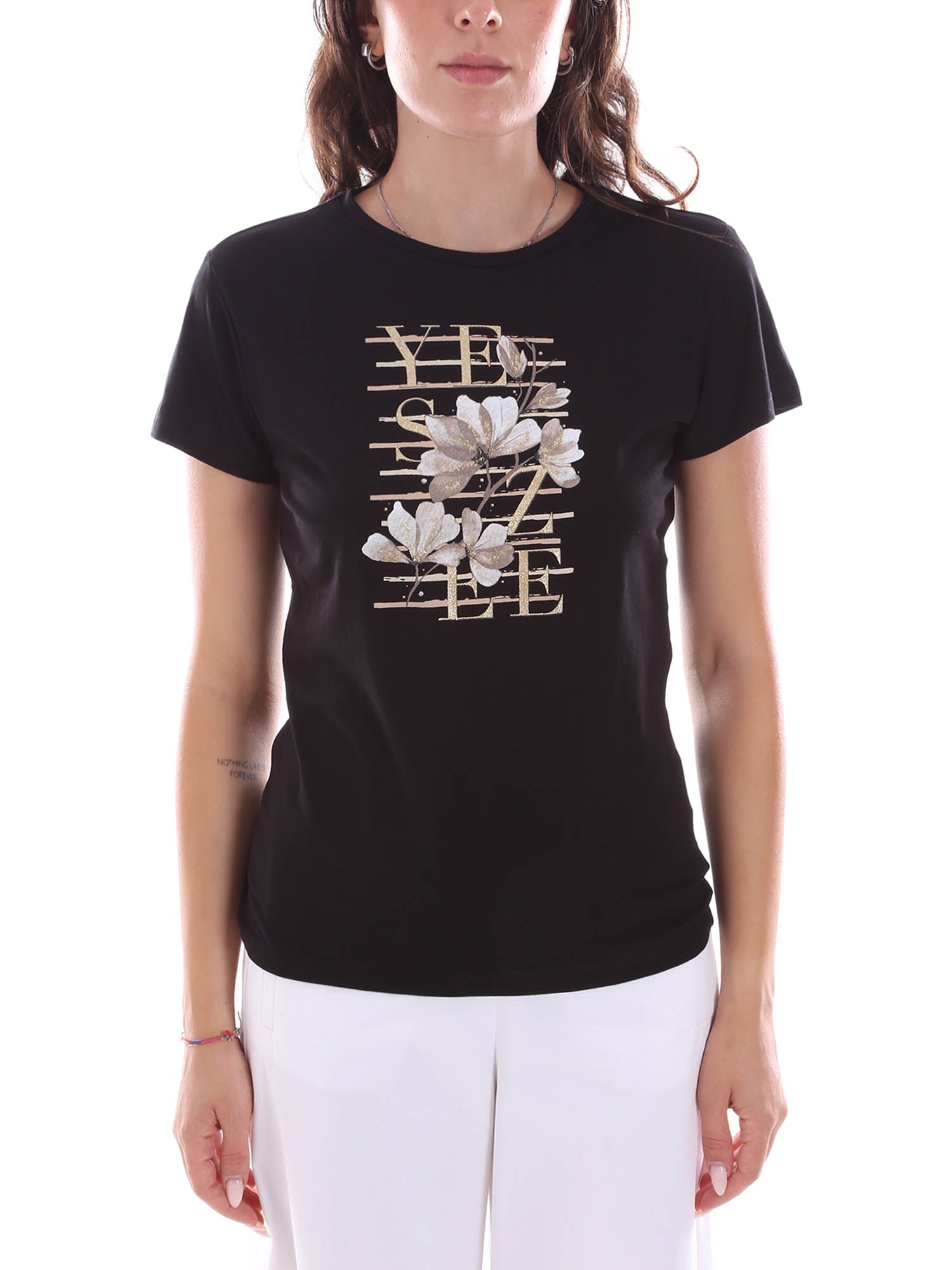 T-shirt Nero Yes-zee