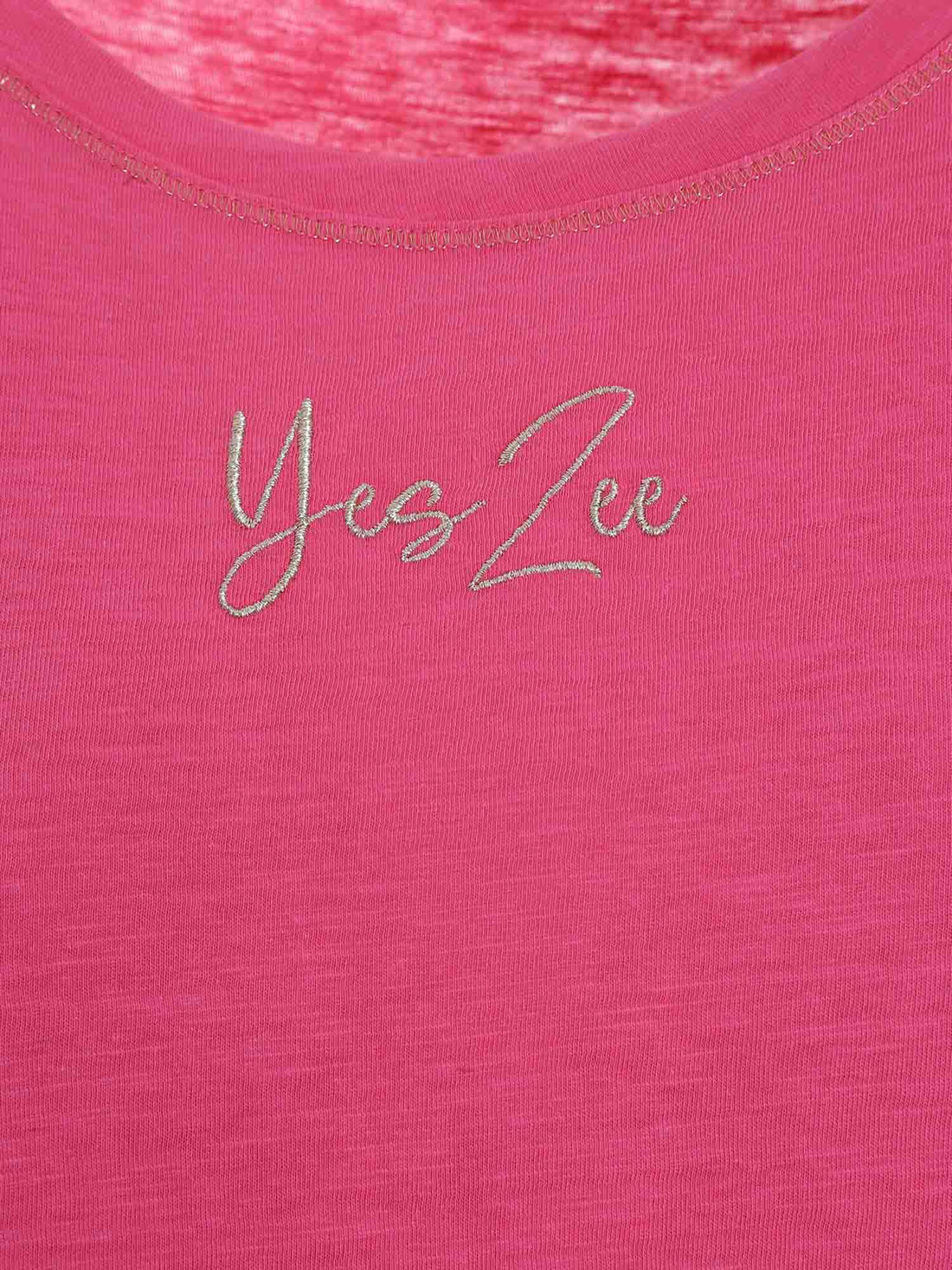 T-shirt Fucsia Yes-zee