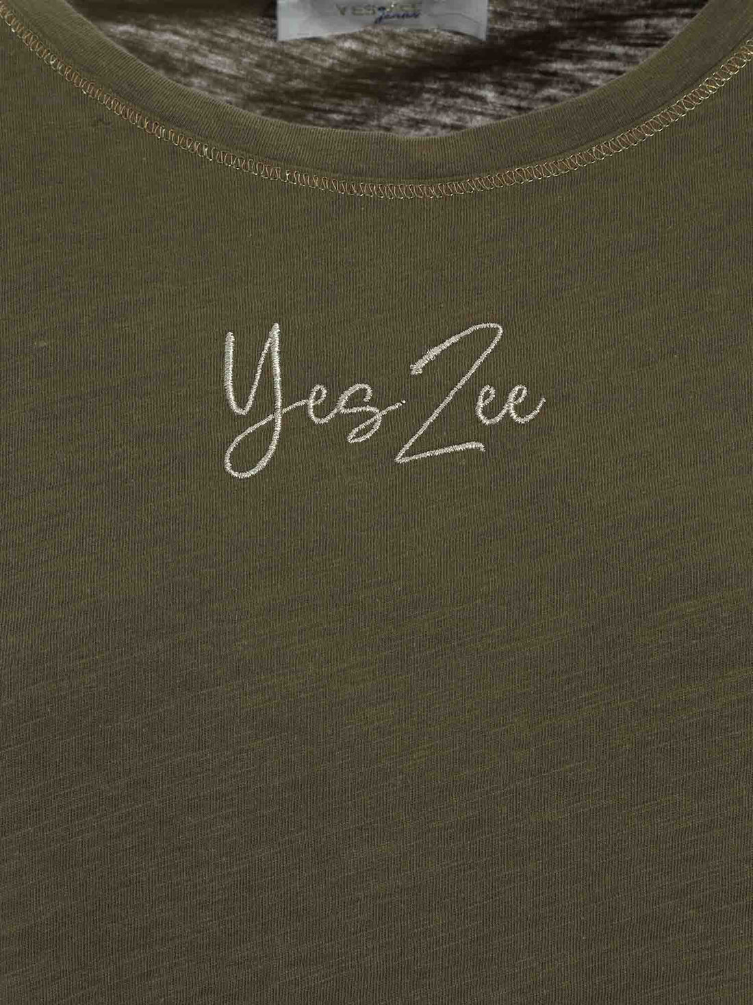 T-shirt Verde Yes-zee