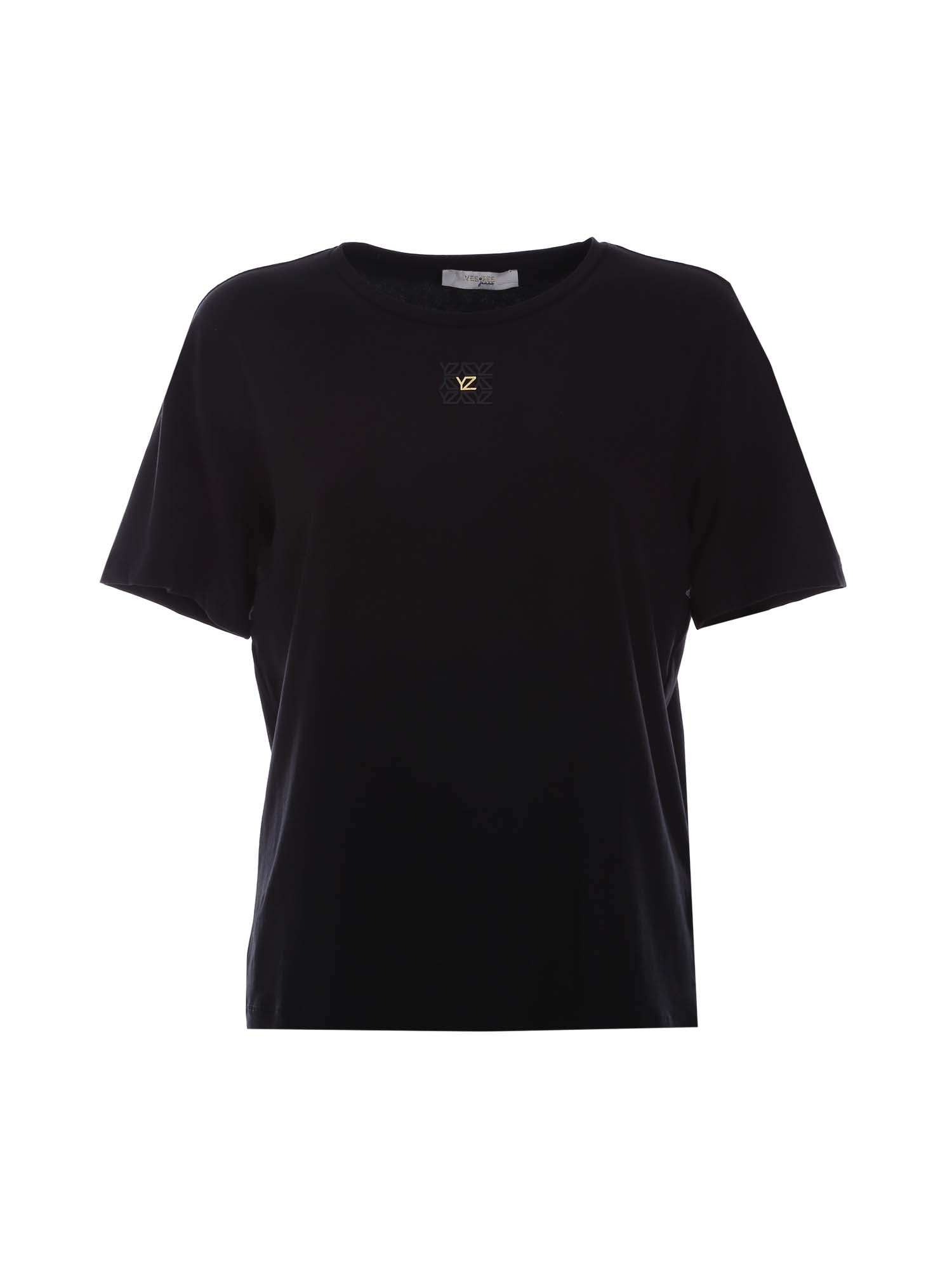 T-shirt Nero Yes-zee