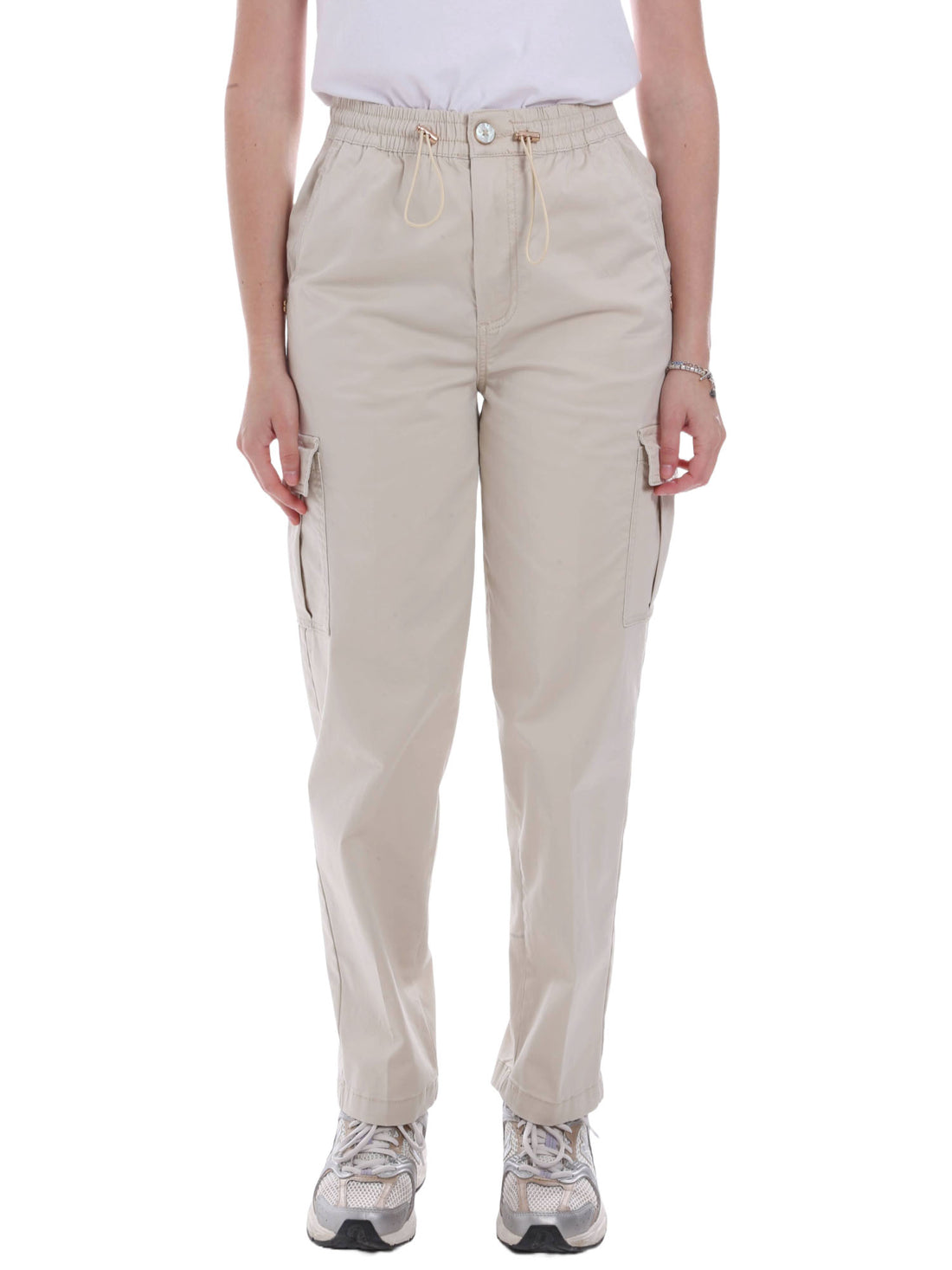 Pantaloni Beige Yes-zee