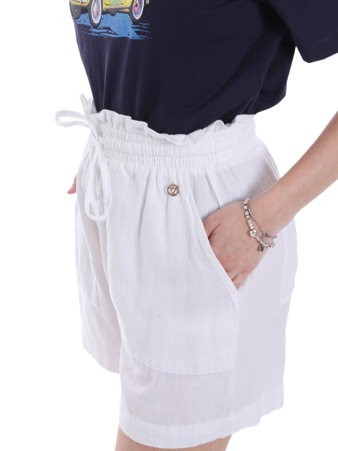 Shorts Bianco Yes-zee