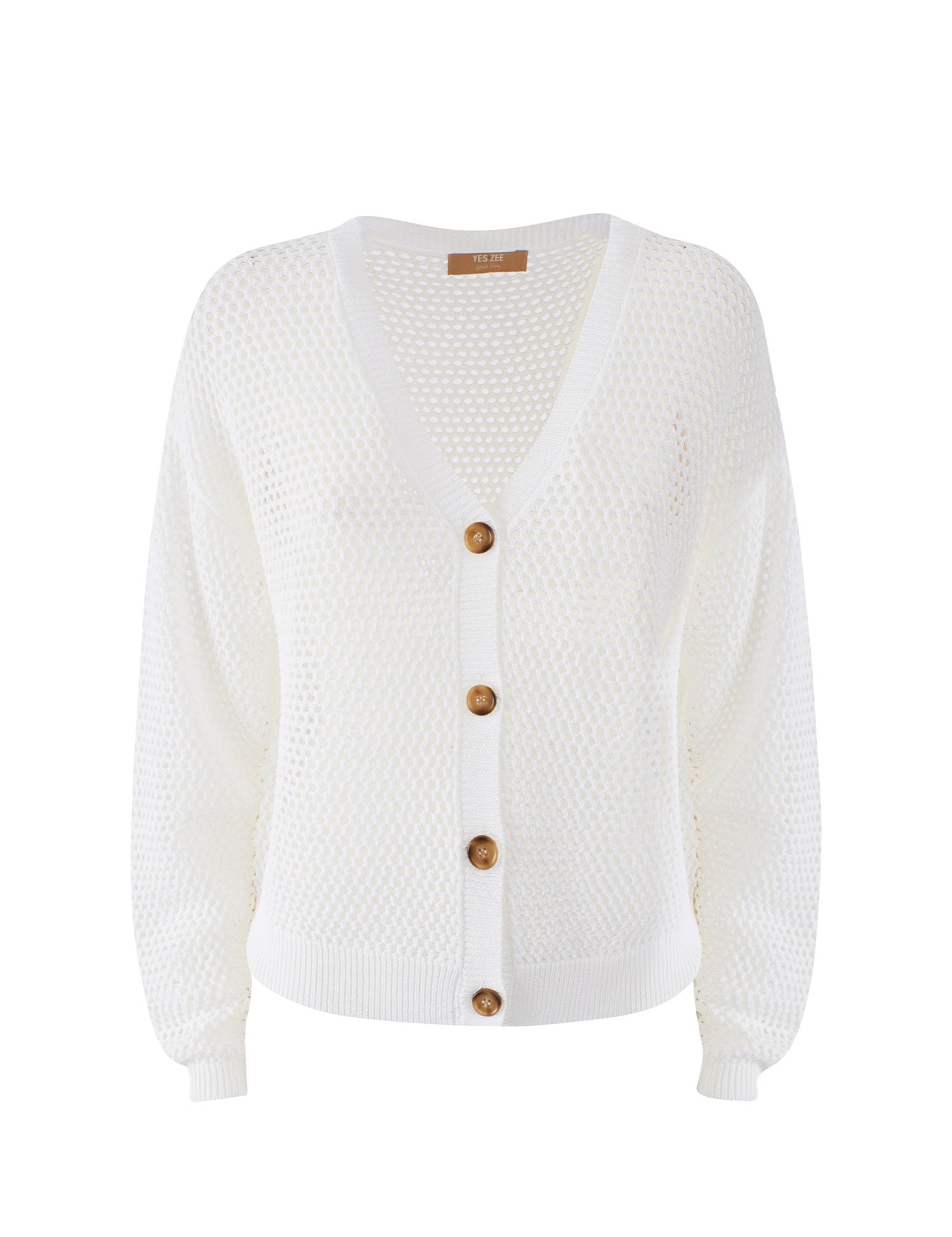 Cardigan Bianco Yes-zee