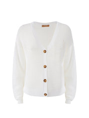 Cardigan Bianco Yes-zee