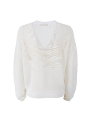 Cardigan Bianco Yes-zee