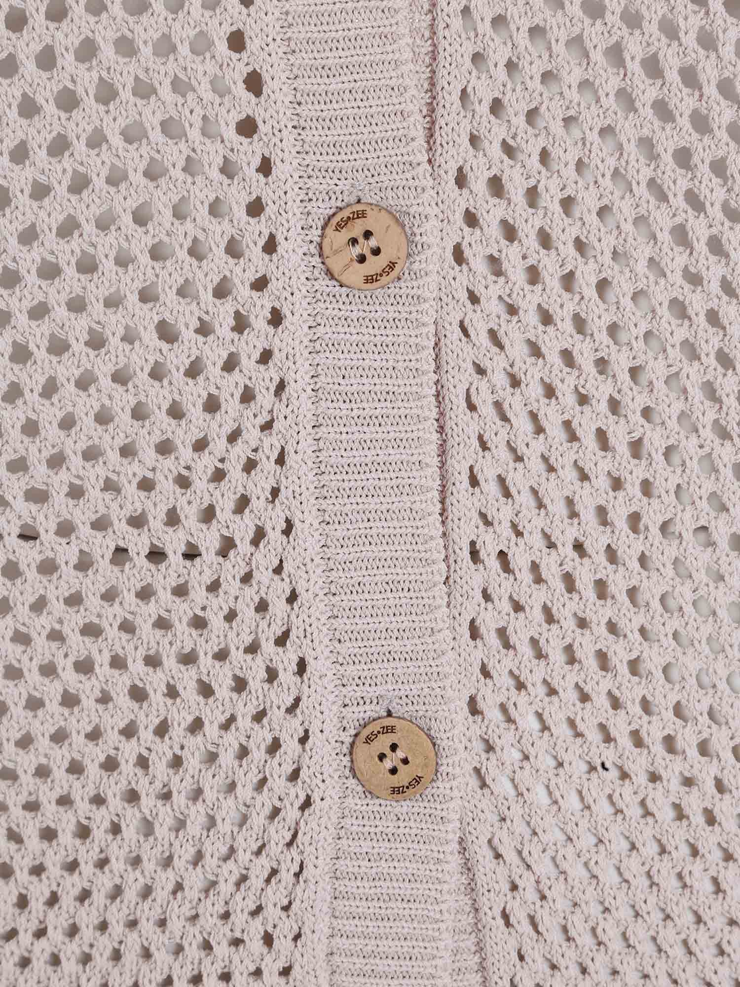 Cardigan Beige Yes-zee