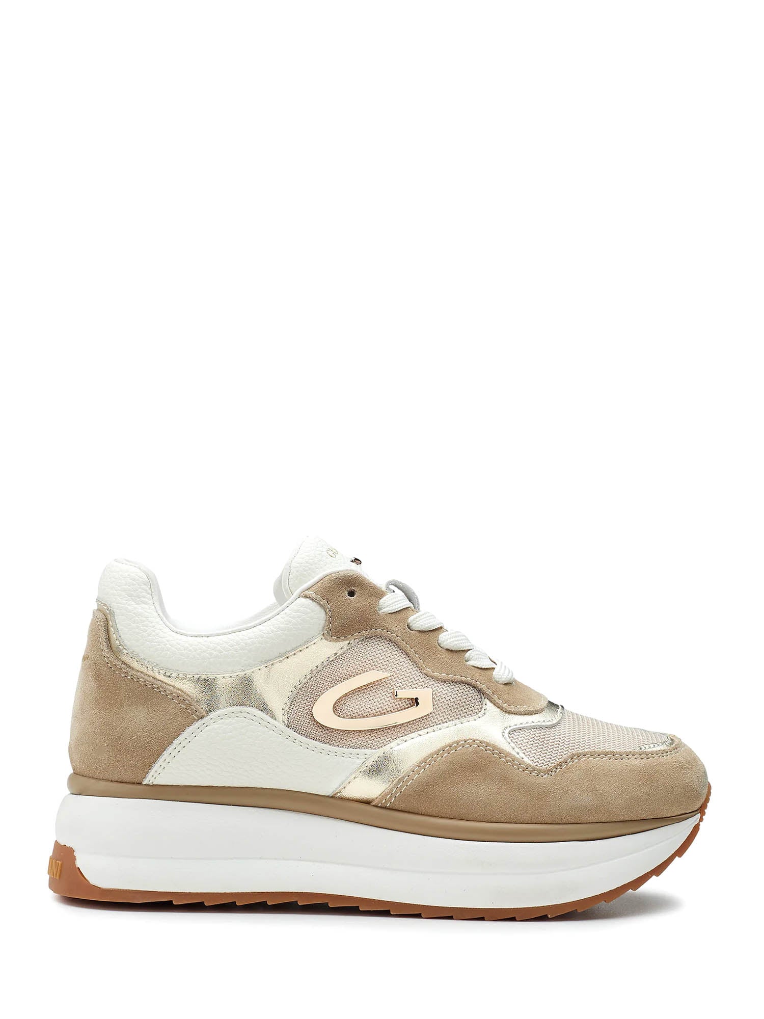 Sneakers Beige Alberto Guardiani