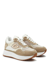 Sneakers Beige Alberto Guardiani