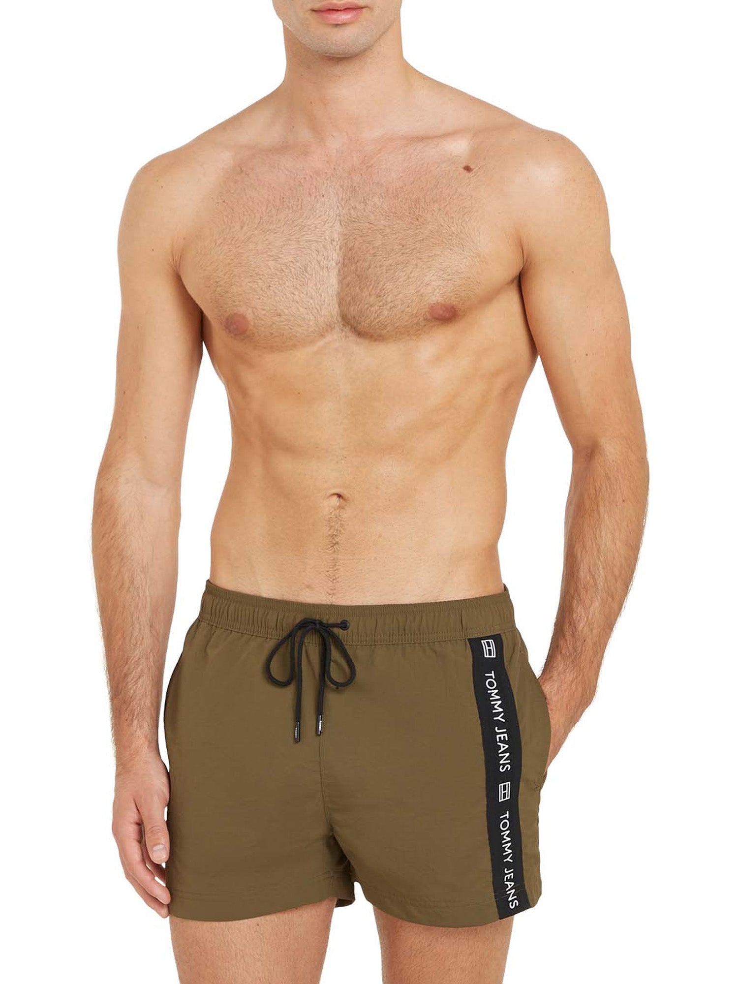 Costumi Verde Tommy Hilfiger