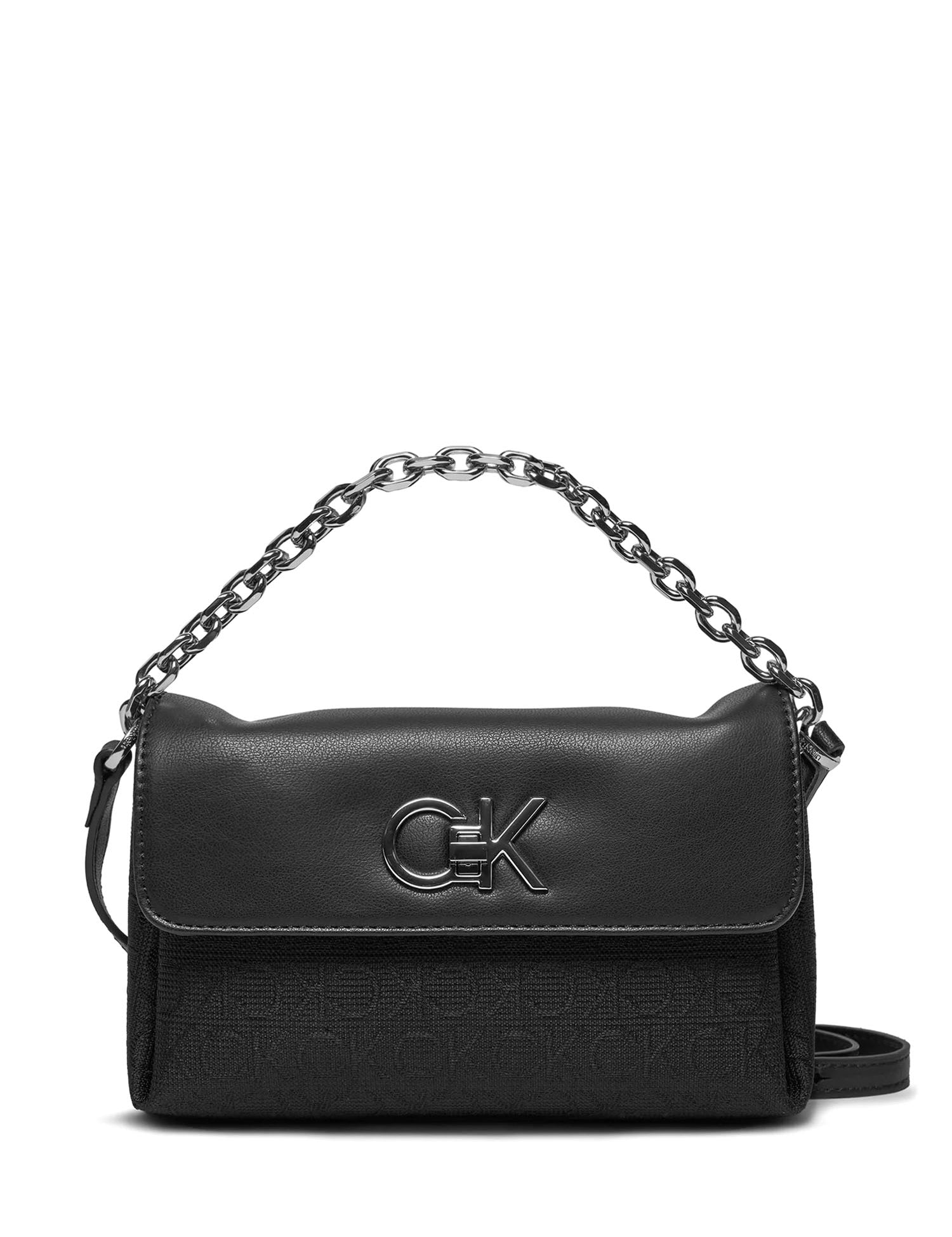 Tracolla Nero Calvin Klein