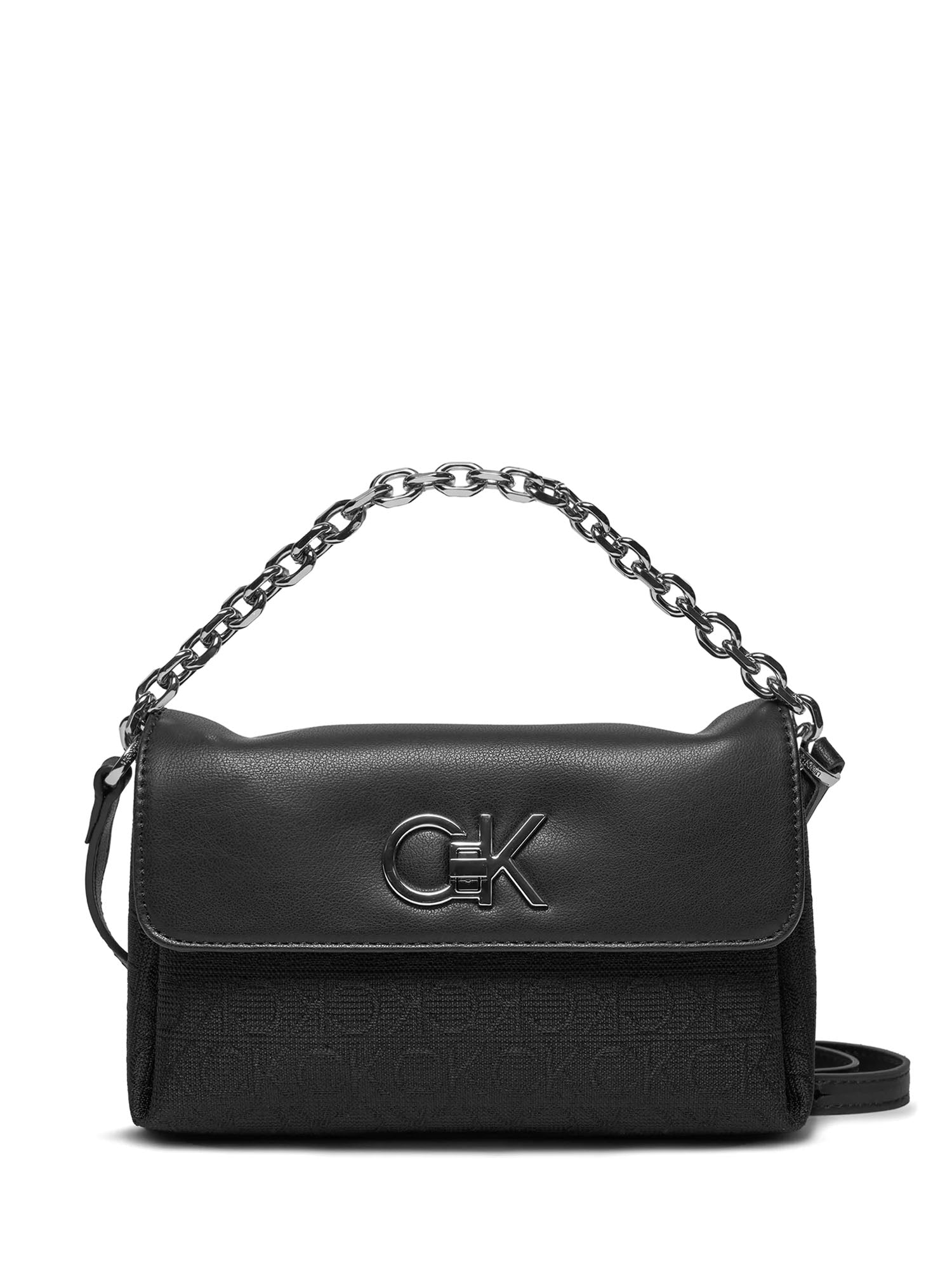 Tracolla Nero Calvin Klein