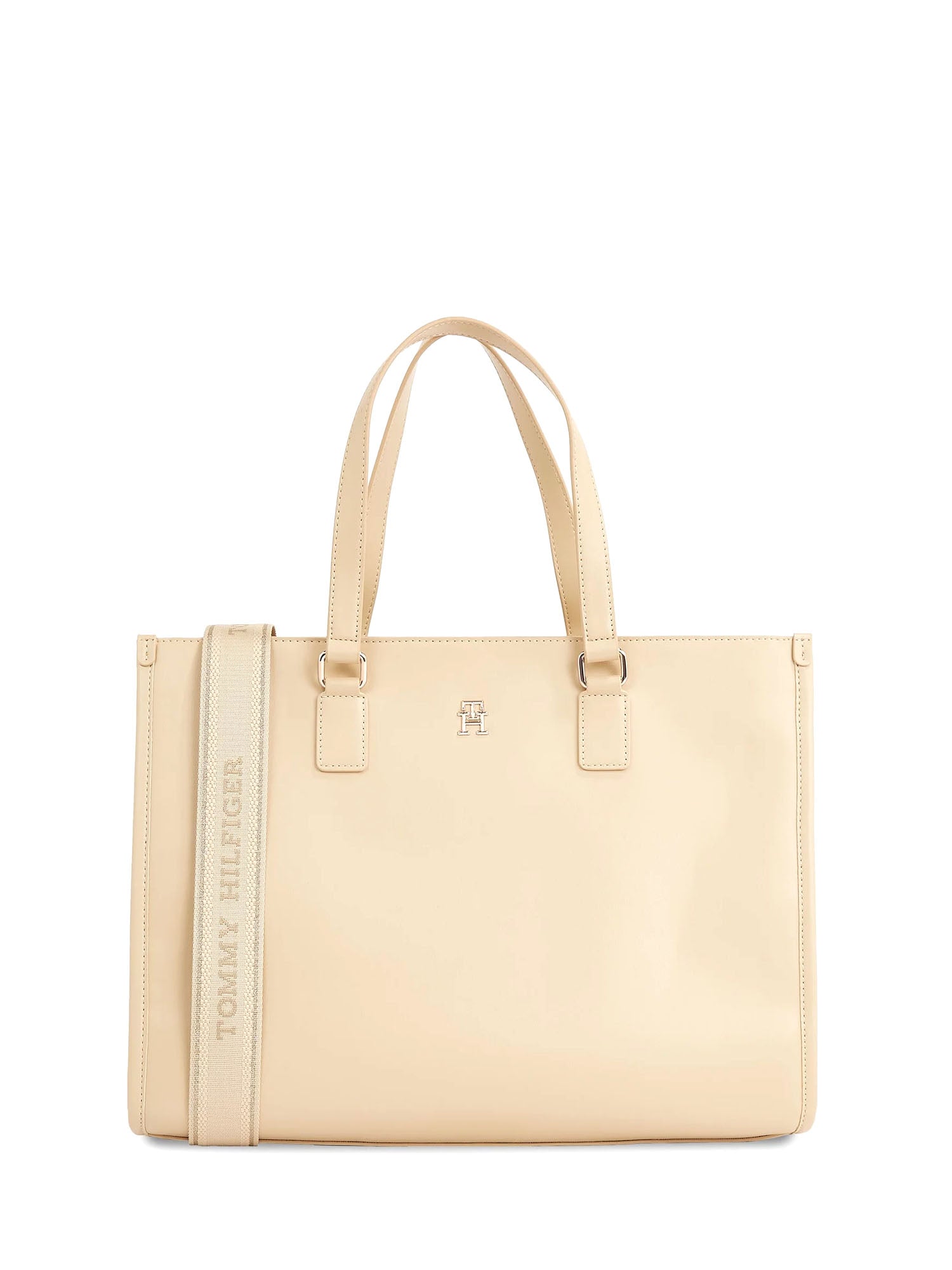 Borse a mano Beige Tommy Hilfiger