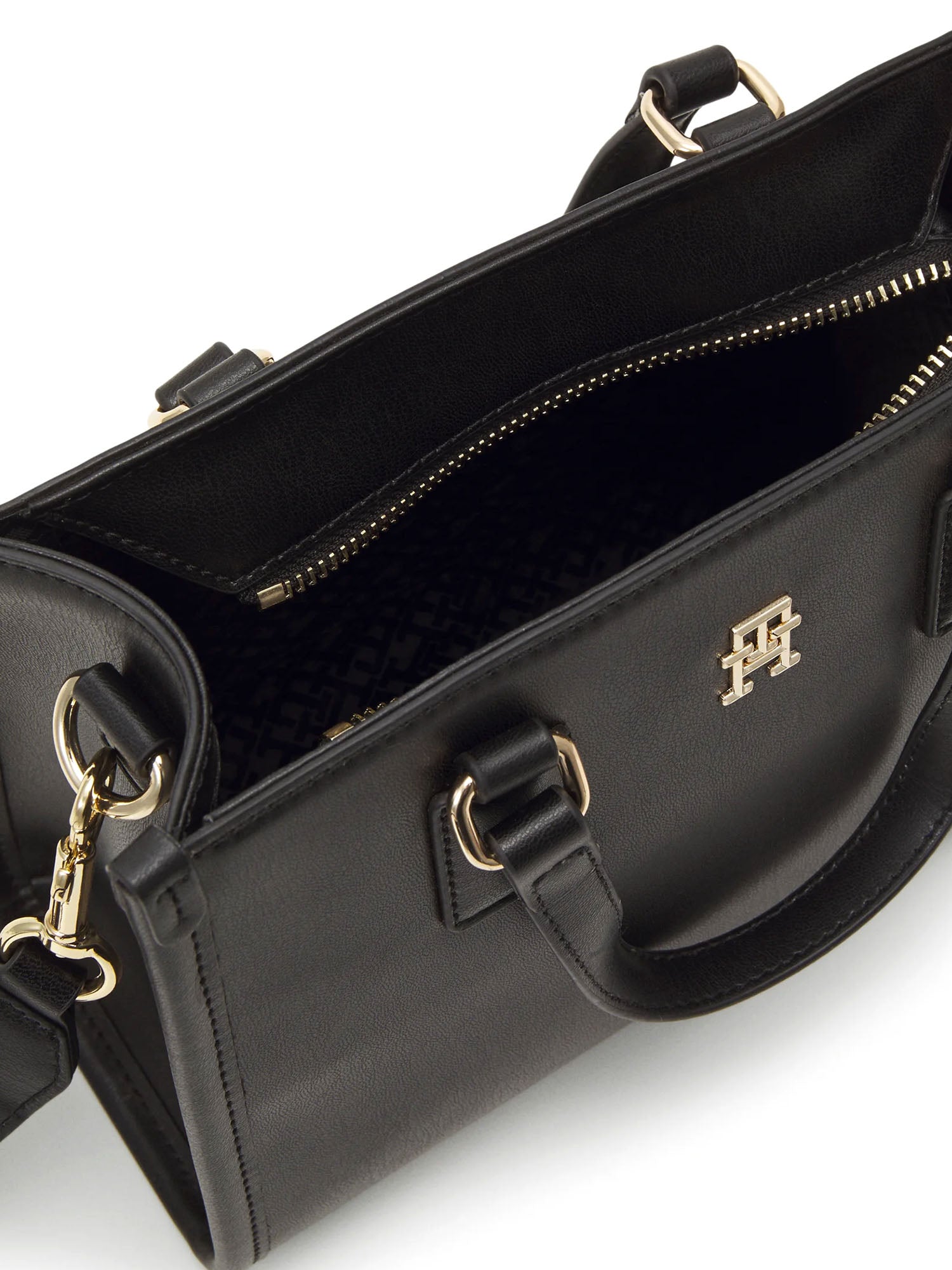Borse a mano Nero Tommy Hilfiger