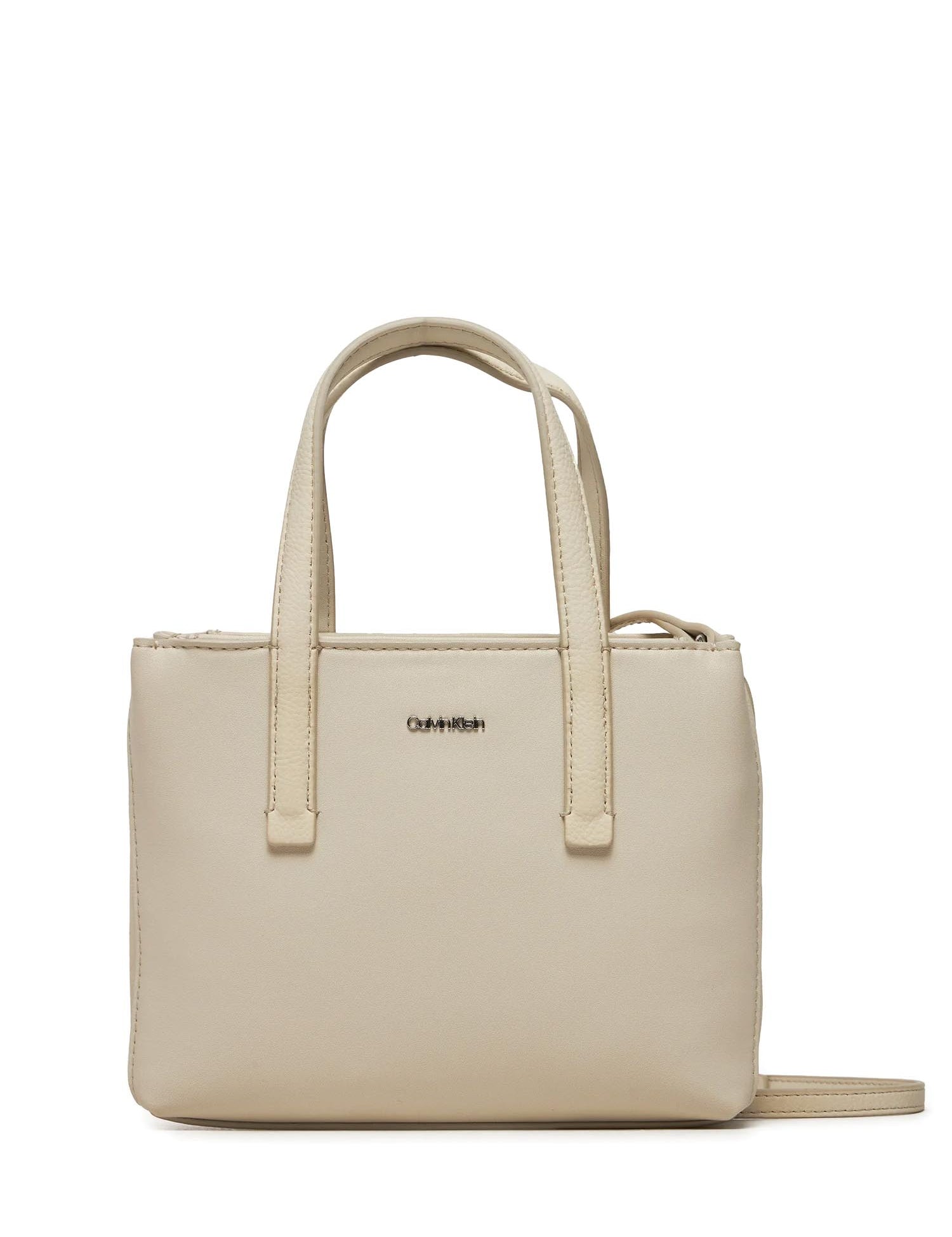 Borse a mano Beige Calvin Klein