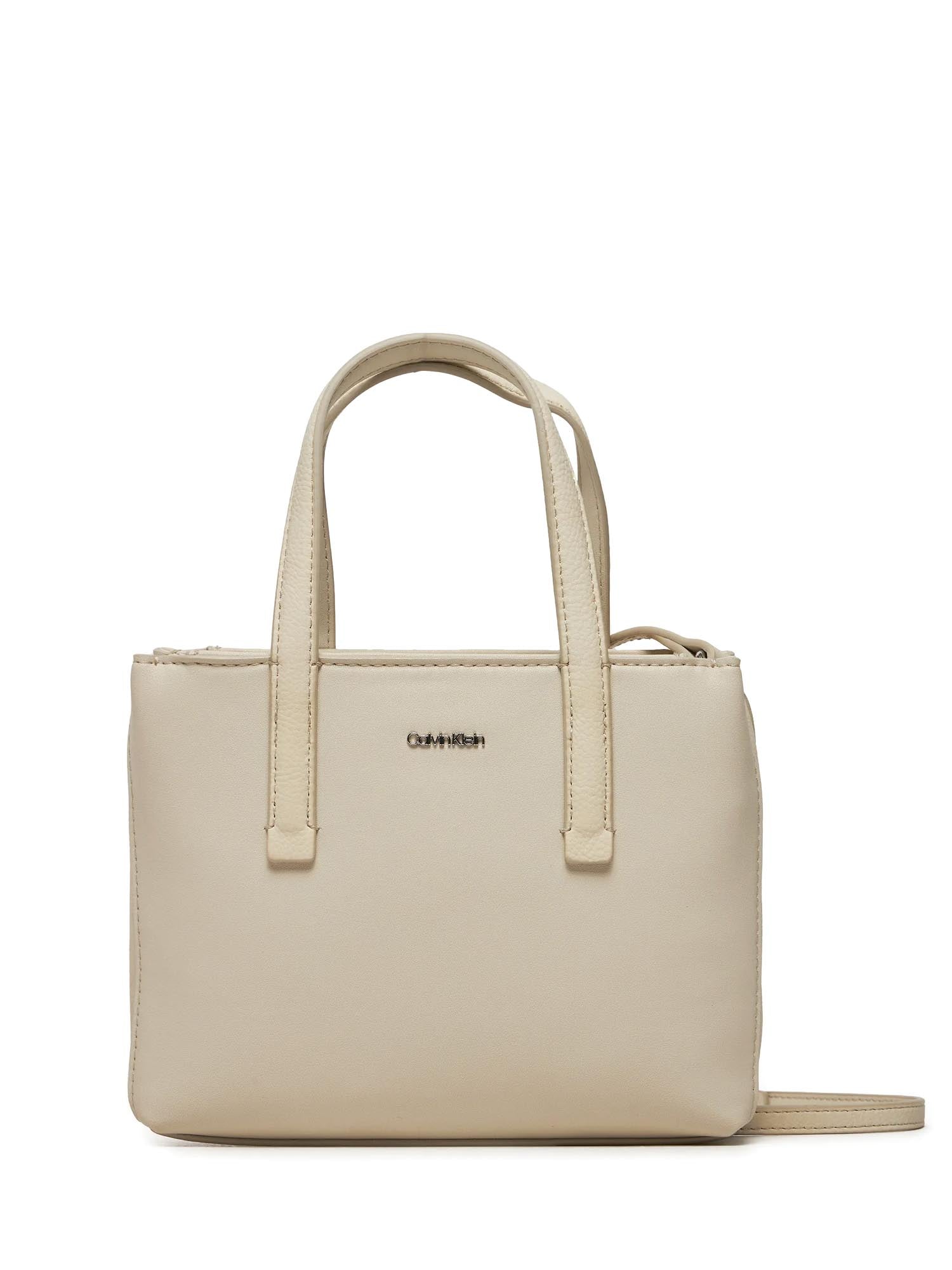 Borse a mano Beige Calvin Klein