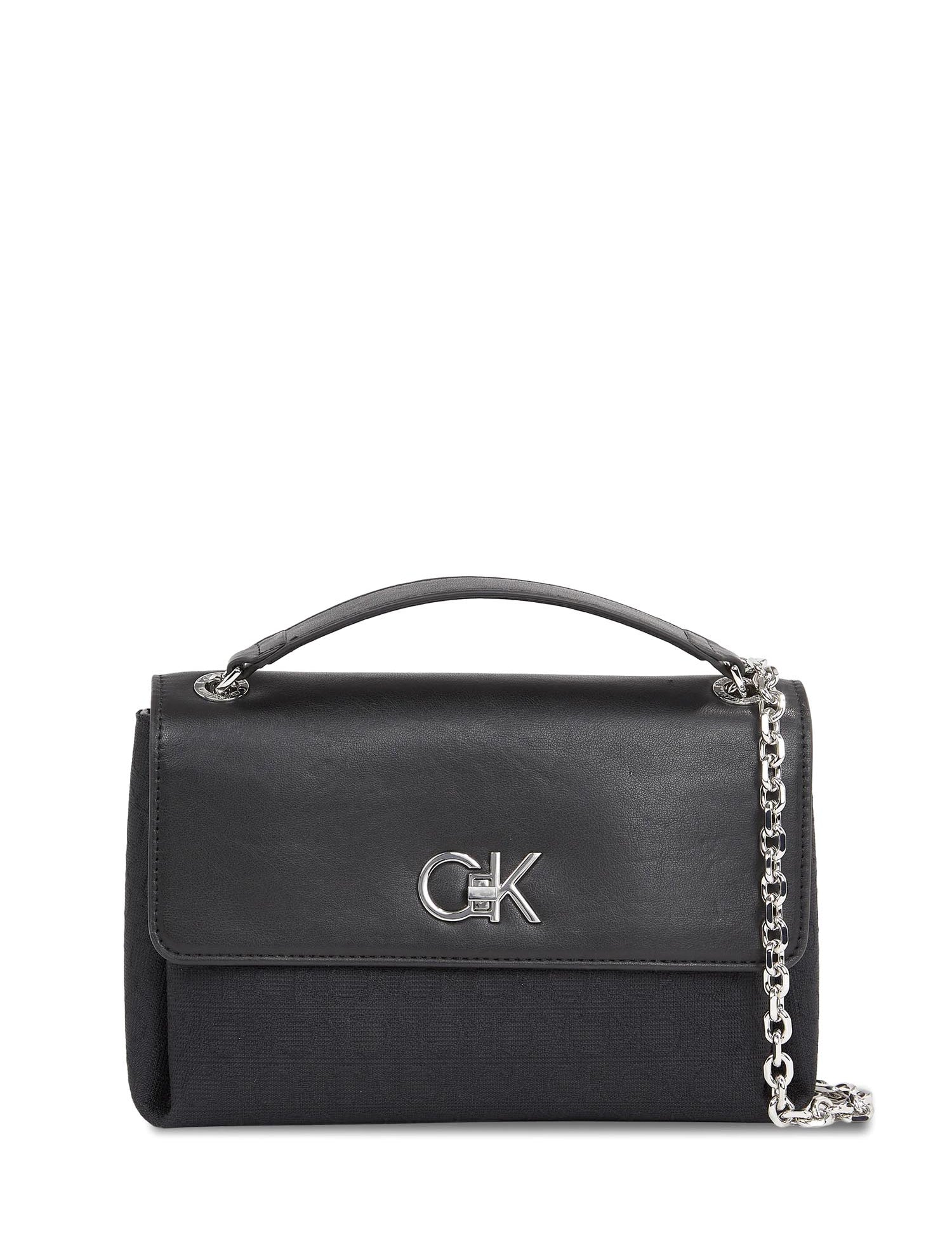 Tracolla Nero Calvin Klein