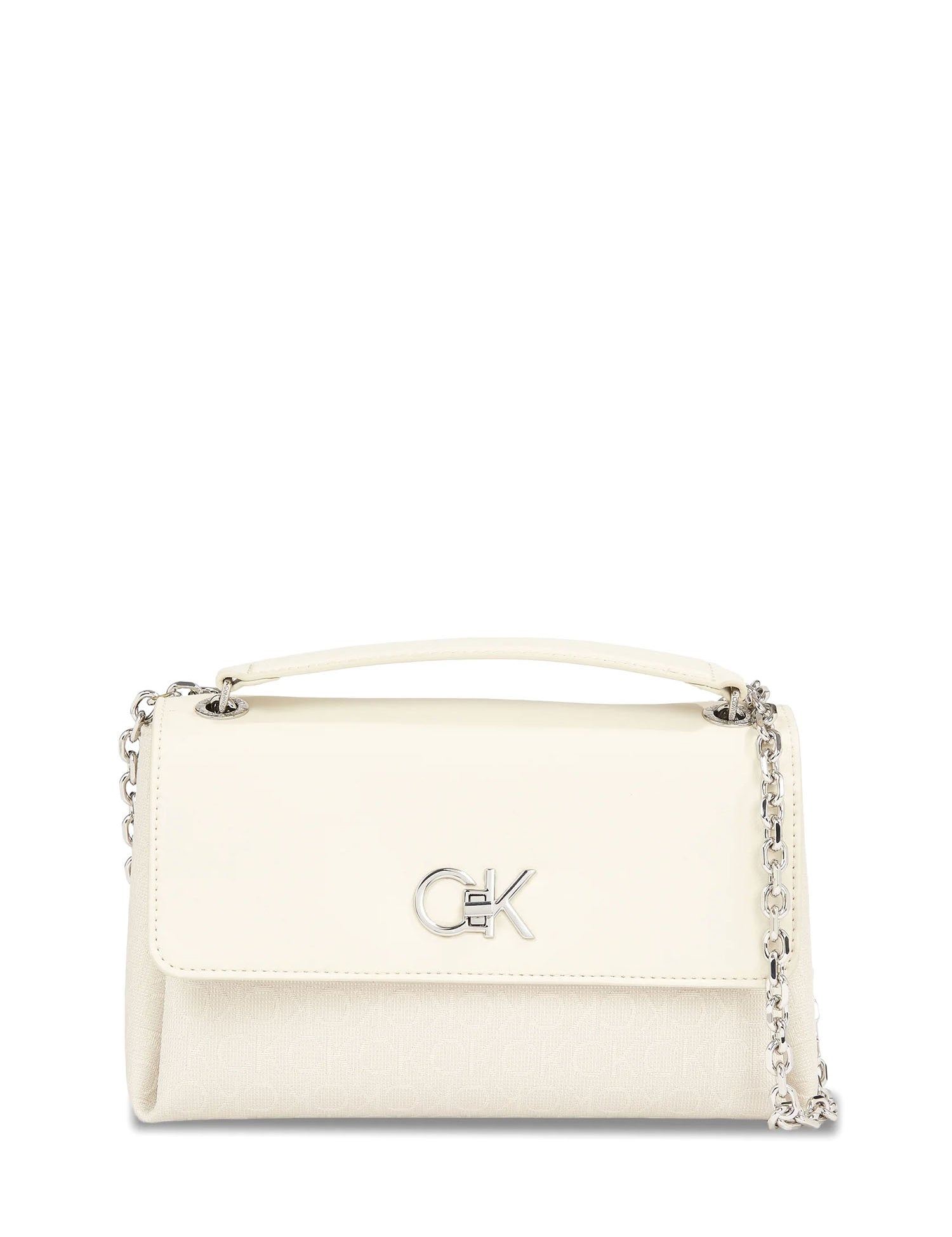 Tracolla Avorio Calvin Klein