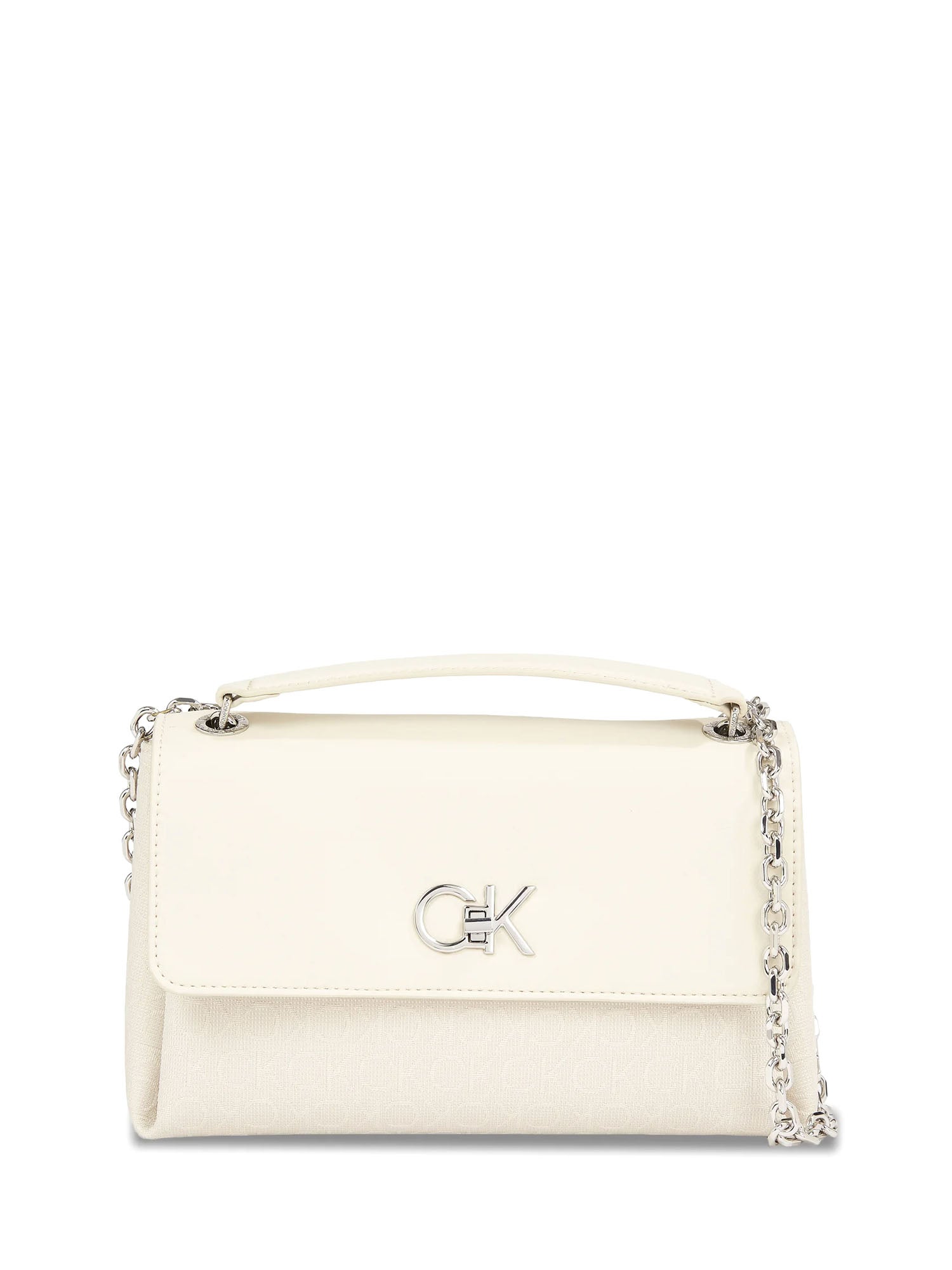 Tracolla Avorio Calvin Klein